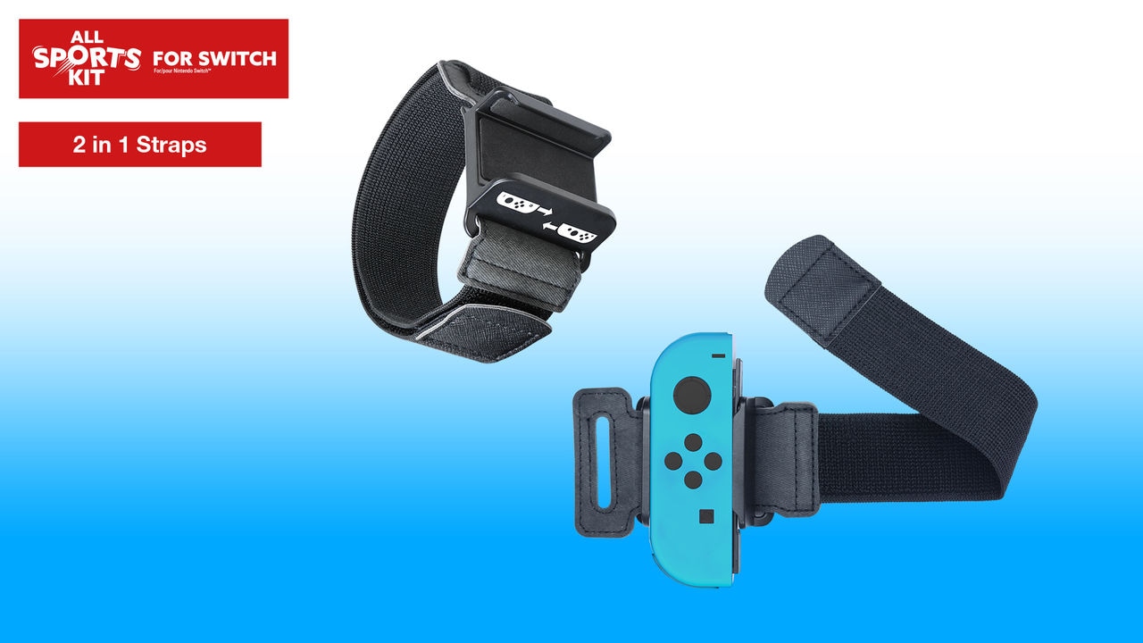 ❤ Nintendo Switch Switch-Controller »Switch Sports All Sports Kit (Bein-  und Armriemen, Golfschläger)«, (Set, 10 St.) ordern im Jelmoli-Online Shop
