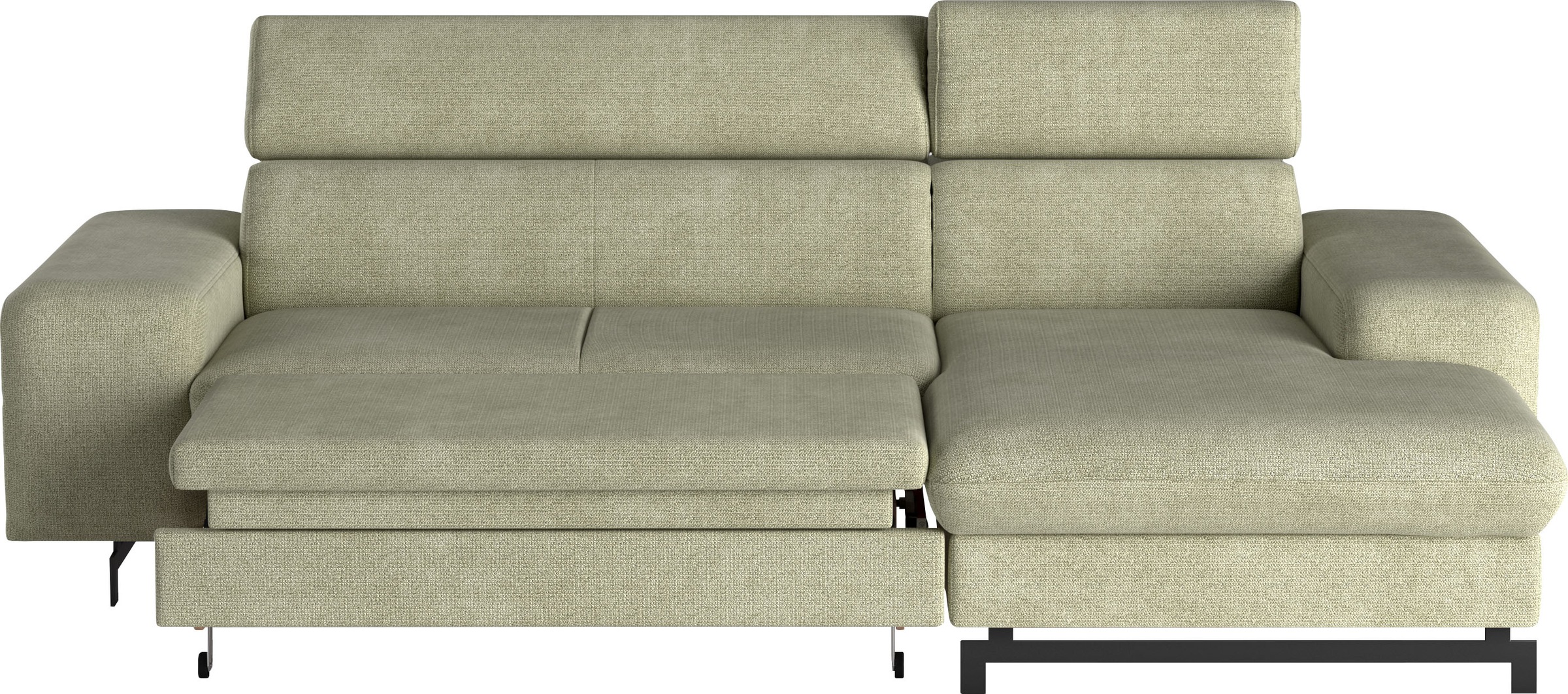 COTTA Ecksofa »Emma L-Form«, mit Kopfteilverstellung, wahlweise mit Bettfunktion & Bettkasten