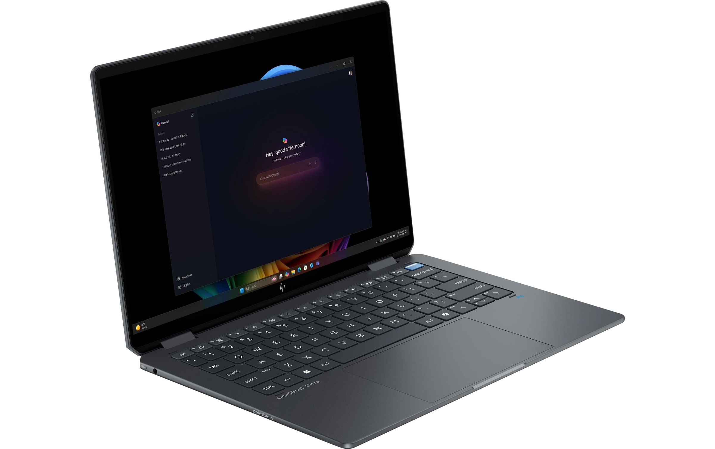 HP Notebook »Omnibook Ultra Flip 14-fh0508nz«, 35,56 cm, / 14 Zoll, Intel, Core Ultra 5, Intel Graphics, eingebauter Lautsprecher, eingebautes Mikrofon, Touchscreen, Webcam