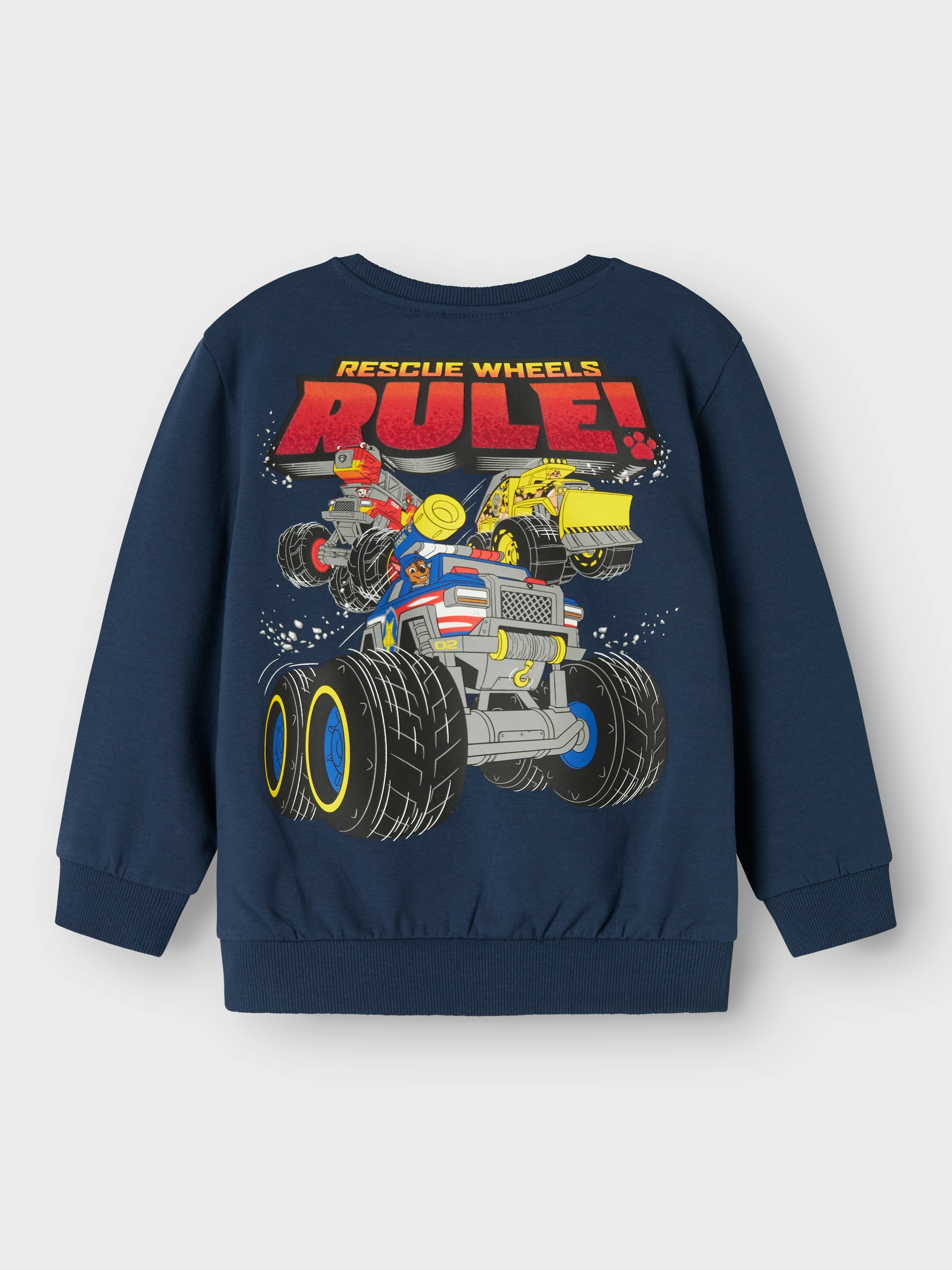 Name It Sweatshirt »NMMSTEFFEN PAW NREG SWEAT BRU NOOS CPLG«, mit grossen Druckmotiven