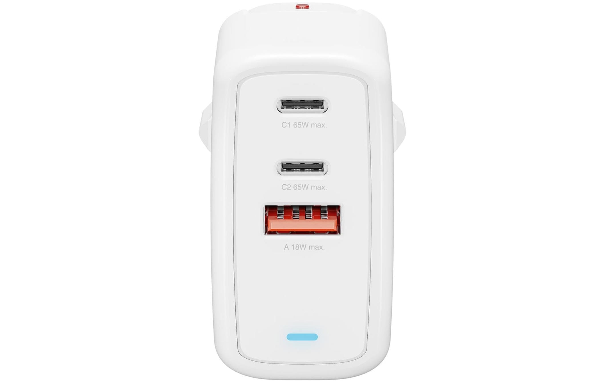 4smarts USB-Ladegerät »Flex 65W White«