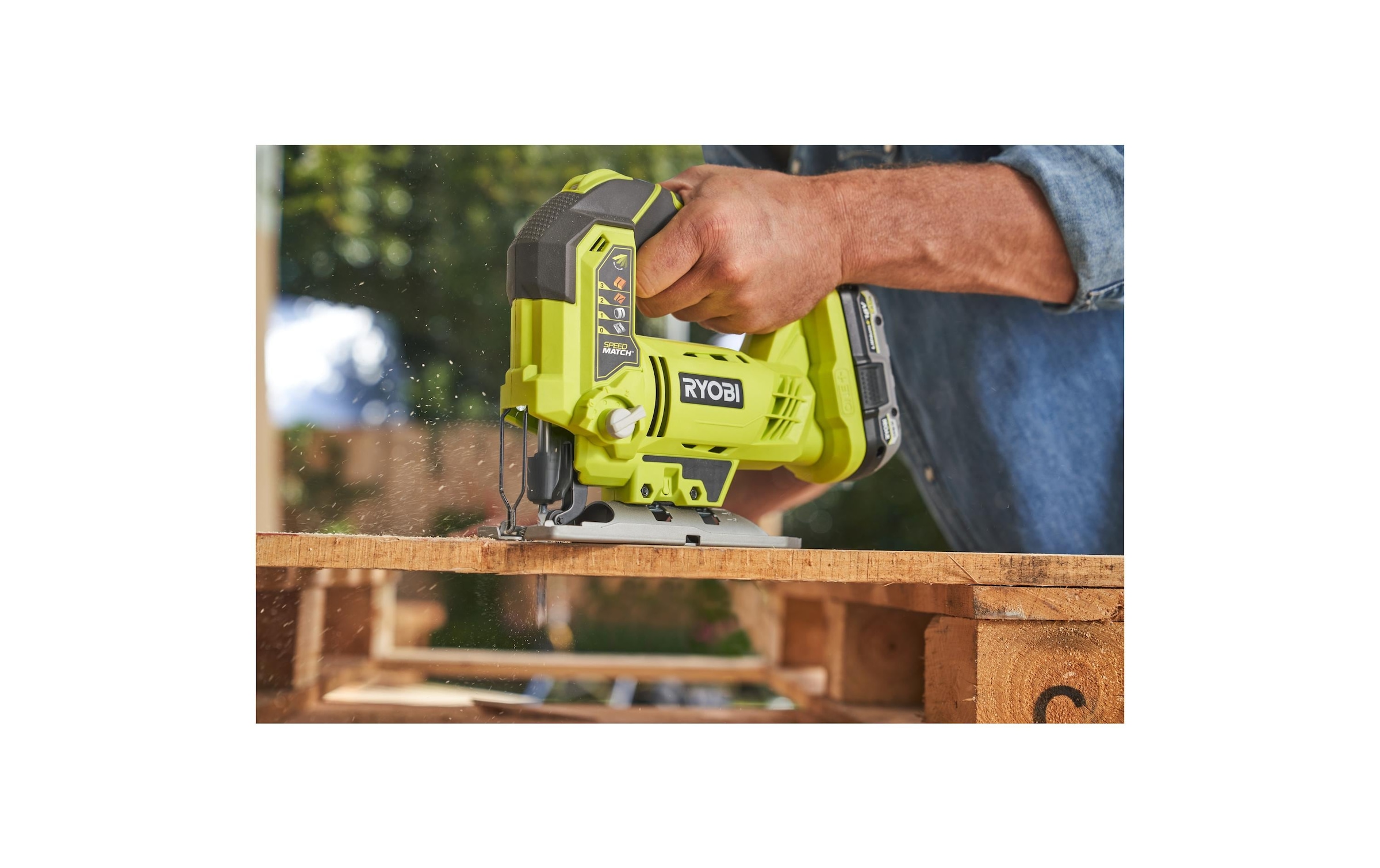 Akku-Stichsäge »RYOBI R18JS-0, Solo«