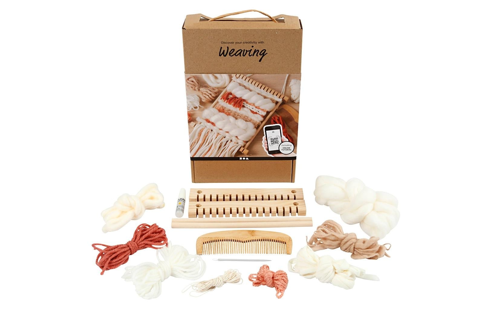 creativ company Kreativset »Lernset W«, (12 tlg.)