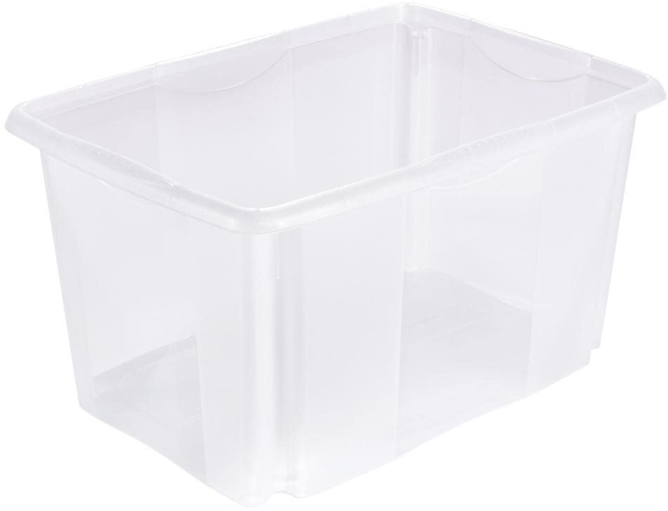 keeeper Aufbewahrungsbox »emil«, (Set, 2 St.), 45 L, mit Deckel, hochwertiger Kunststoff