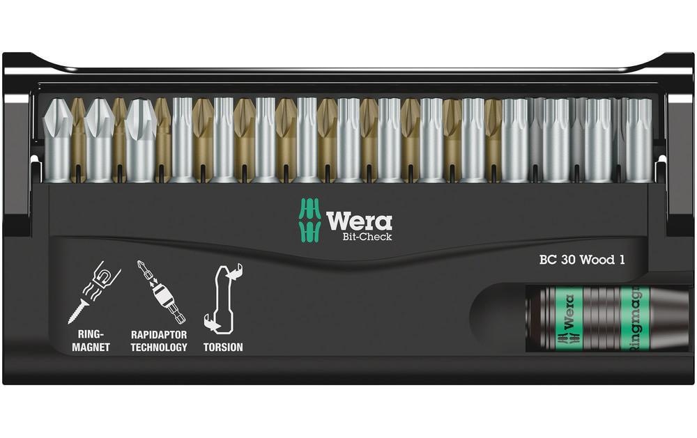 Wera Bit-Set »Bit-Check 30 Wood 1«
