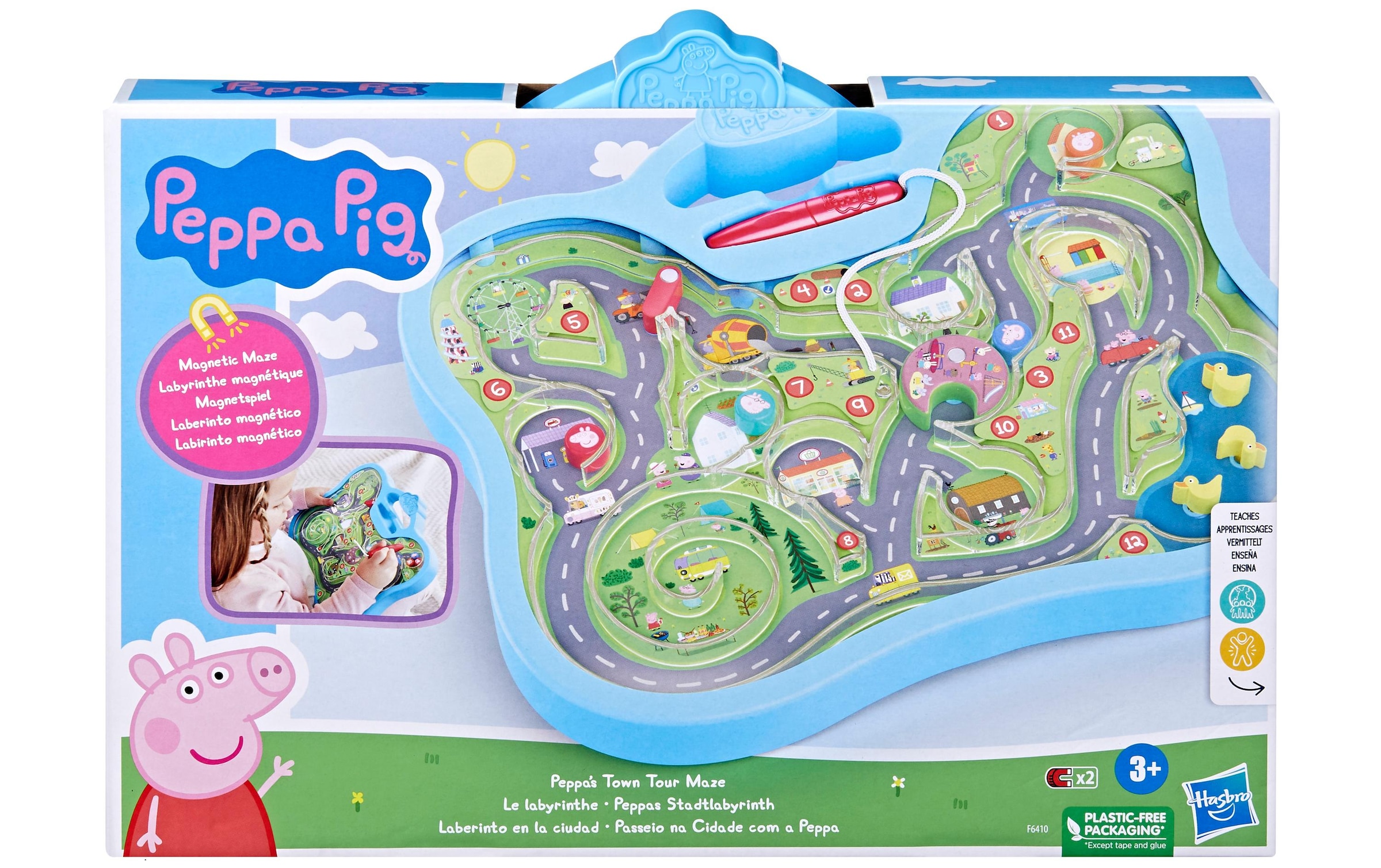 Hasbro Spiel »Pig Peppas Stadtlabyrint«