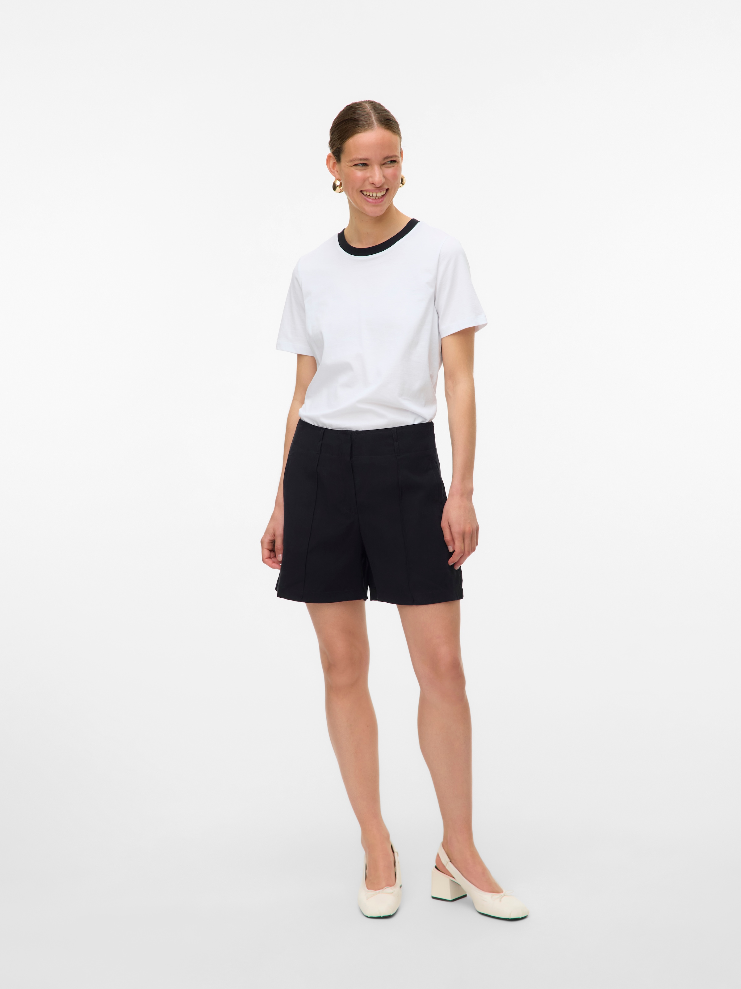 Vero Moda Kurzarmshirt »VMPAULINA SS T-SHIRT GA JRS NOOS«