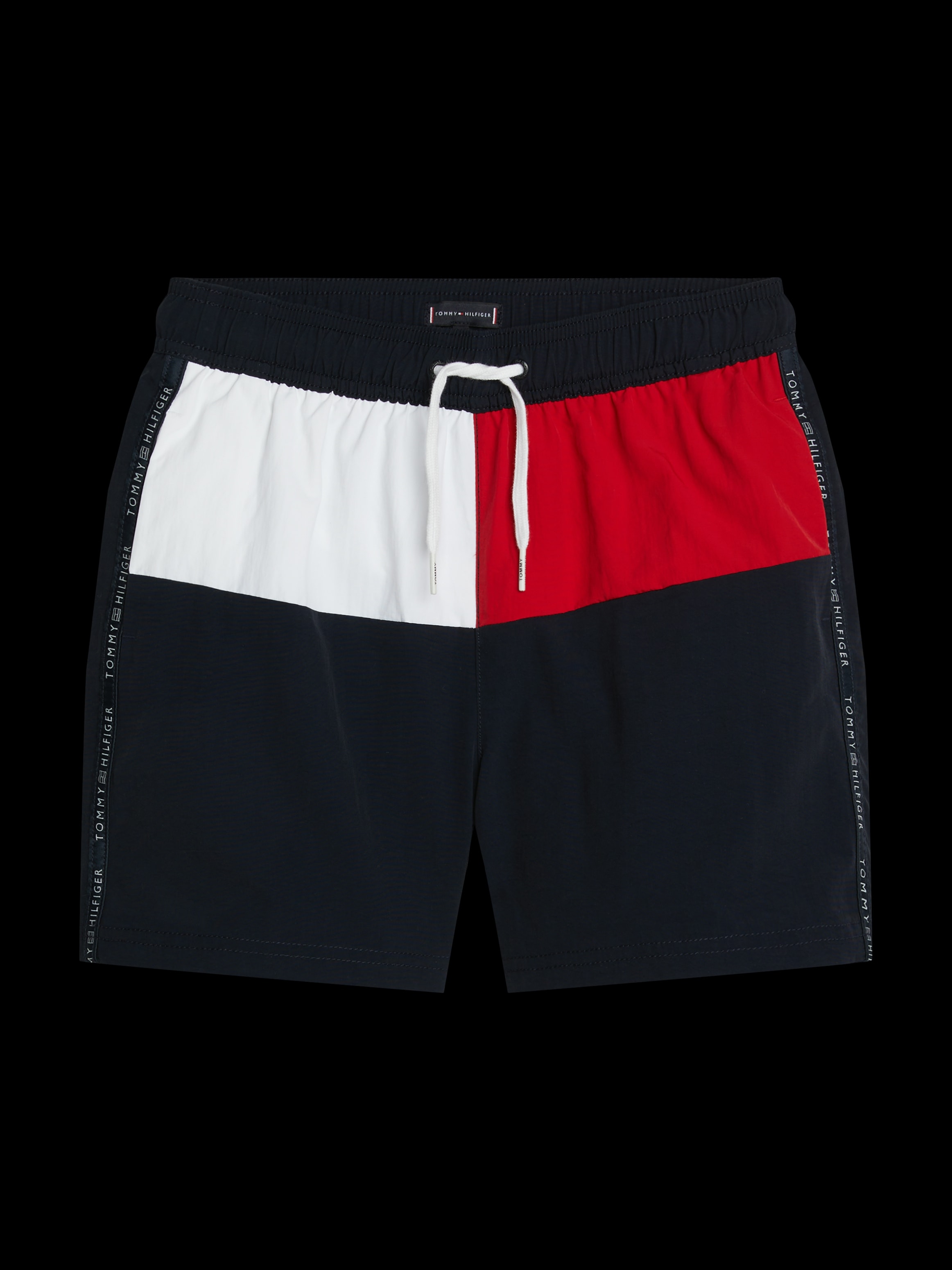 Tommy Hilfiger Swimwear Badeshorts »MEDIUM DRAWSTRING«, im Color Block-Design