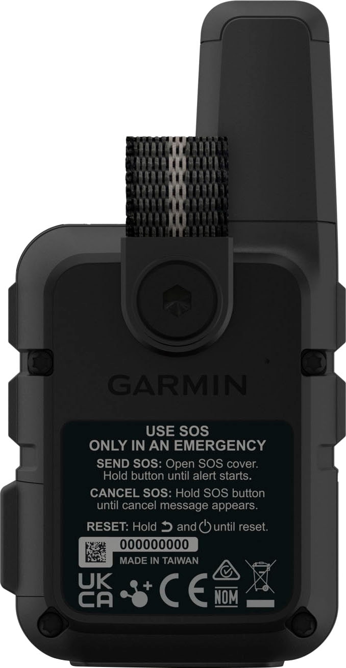 Garmin Outdoor-Navigationsgerät »Garmin inReach Mini 2 Black GPS EMEA«, TracBack-Routing-Funktion, Punkt-zu-Punkt-Navigation