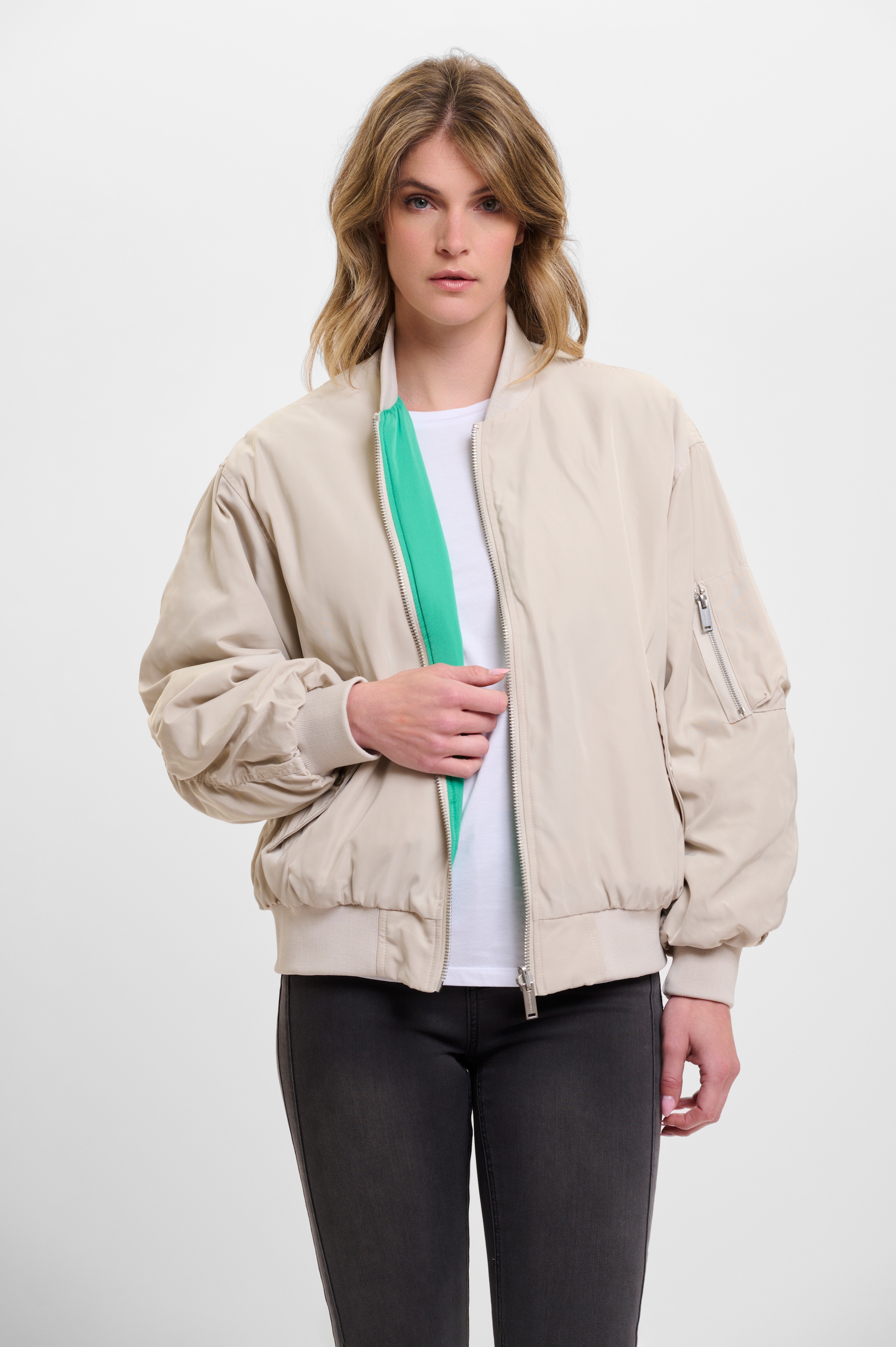 Rino & Pelle Kurzjacke, mit Bündchen