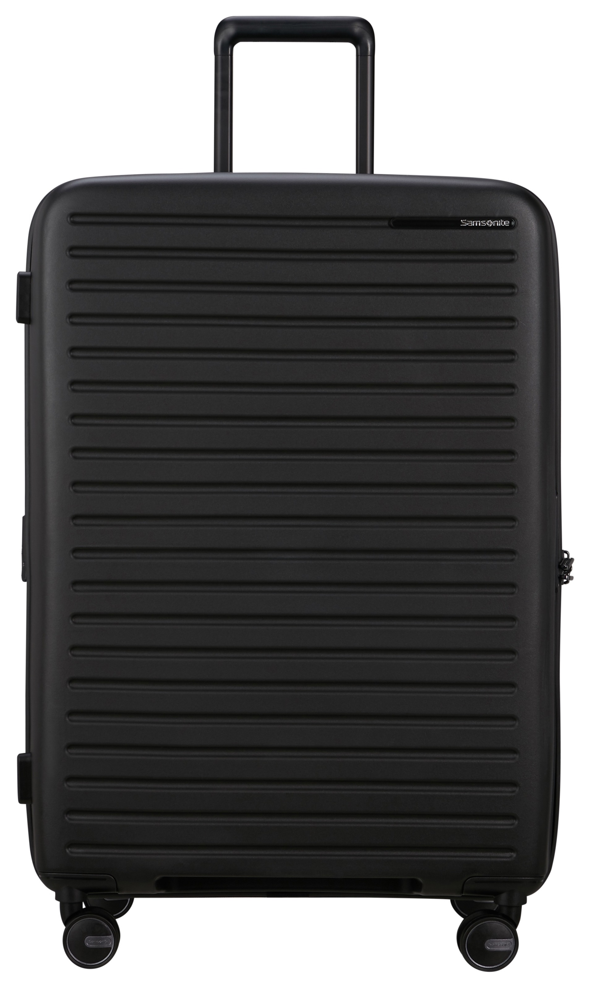 Samsonite Hartschalen-Trolley »RESTACKD, verschiedene Grössen und Farben«, (mit Packtaschen), 4 Rollen, Reisekoffer mit TSA Schloss Volumenerweiterung Packtaschen