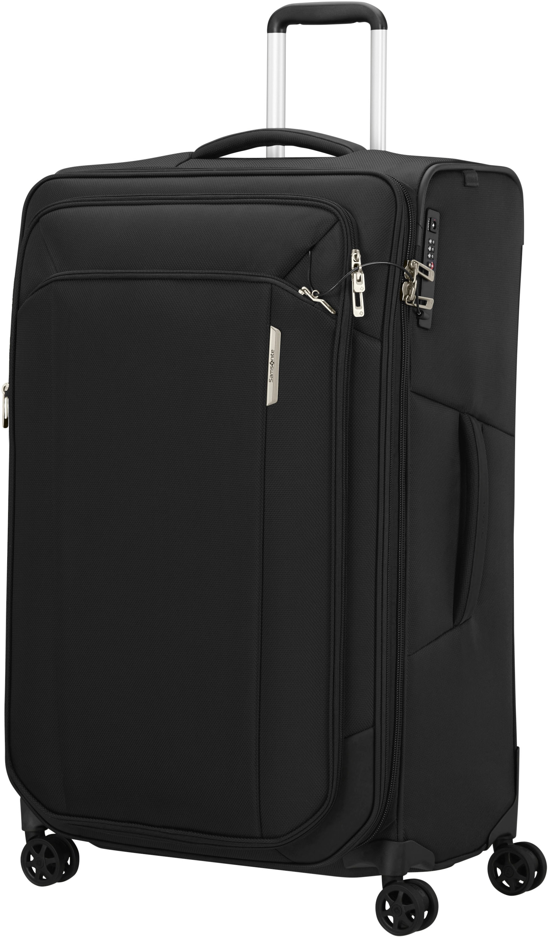 Samsonite Weichgepäck-Trolley »RESPARK exp, verschiedene Grössen und Farben«, 4 Rollen, Reisekoffer Aufgabegepäck Reisegepäck mit Volumenerweiterung
