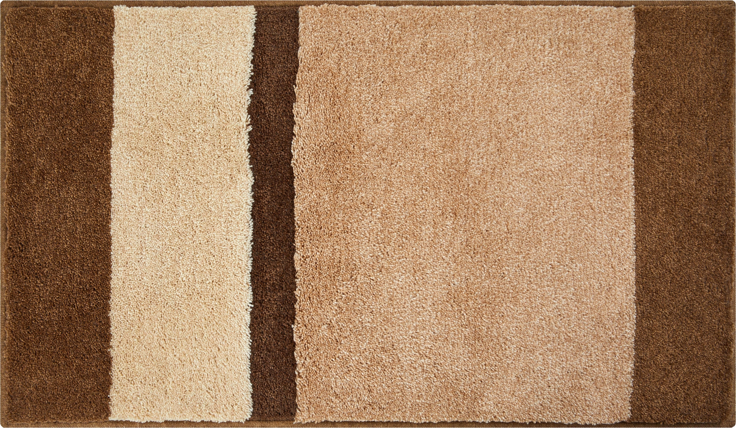 Grund Badematte »Room«, rutschhemmend beschichtet, fussbodenheizungsgeeignet, besonders dichter Flor, Badematte mit Streifen