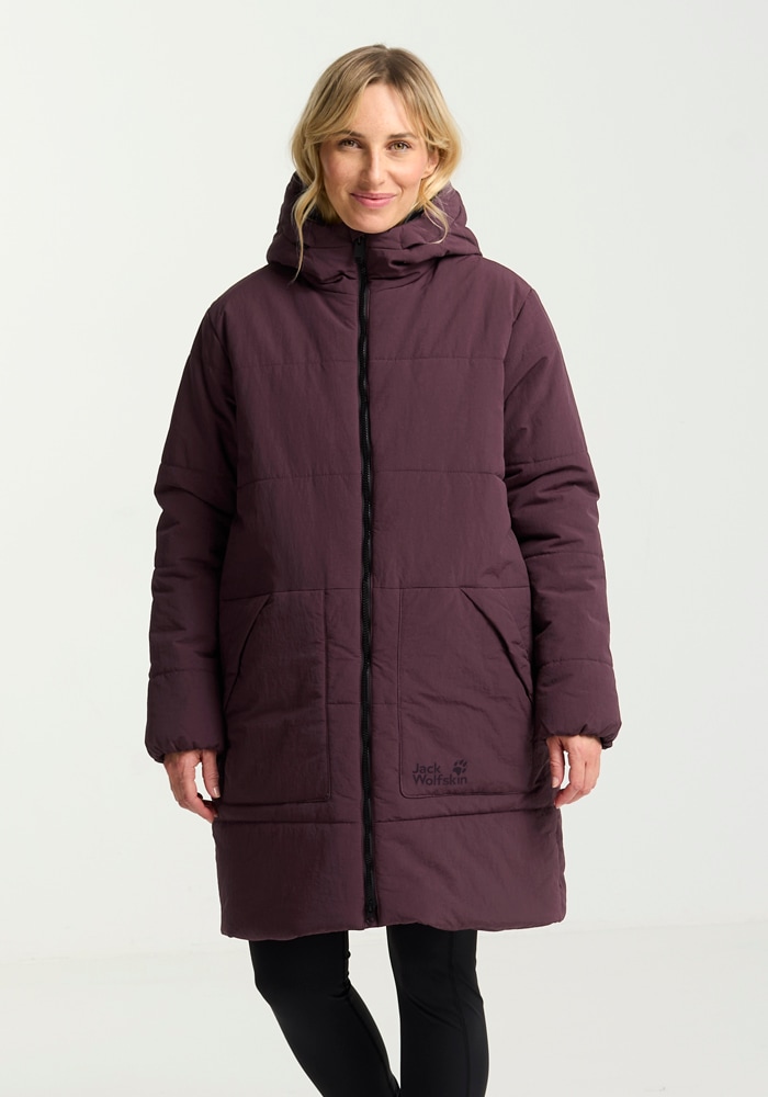 Jack Wolfskin Funktionsmantel »NORTHERN LITE COAT W«, Wärmend, winddicht, Übergangsjacke