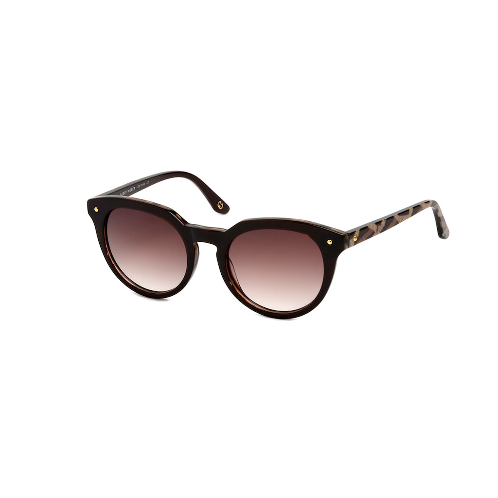 GERRY WEBER Sonnenbrille, Trendige Damenbrille, Vollrand, Pantoform