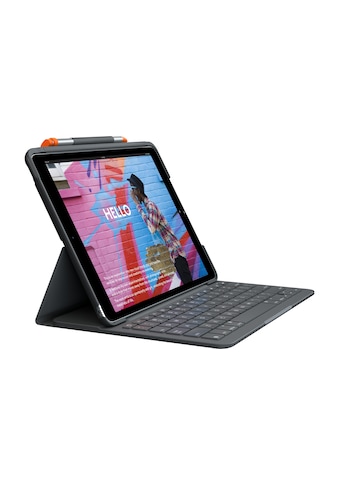 Logitech Tablet-Tastatur »Cover Slim Folio iPad 10,2" (7, Gen,)«, (Ziffernblock) kaufen