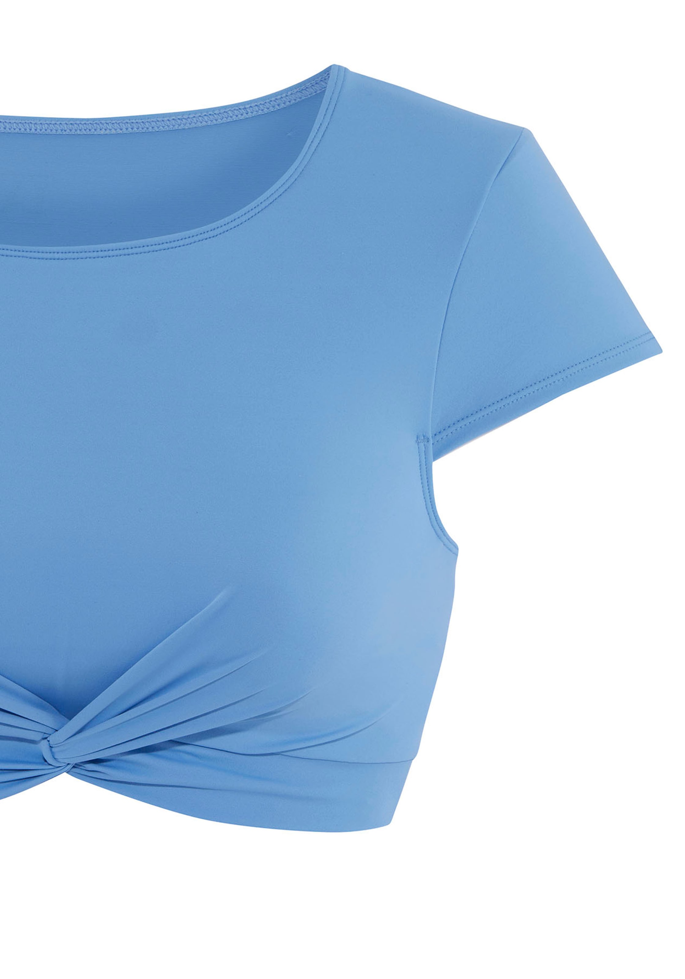 LASCANA ACTIVE Crop-Bikini-Top »Oceana«, mit modischer Knotenoptik