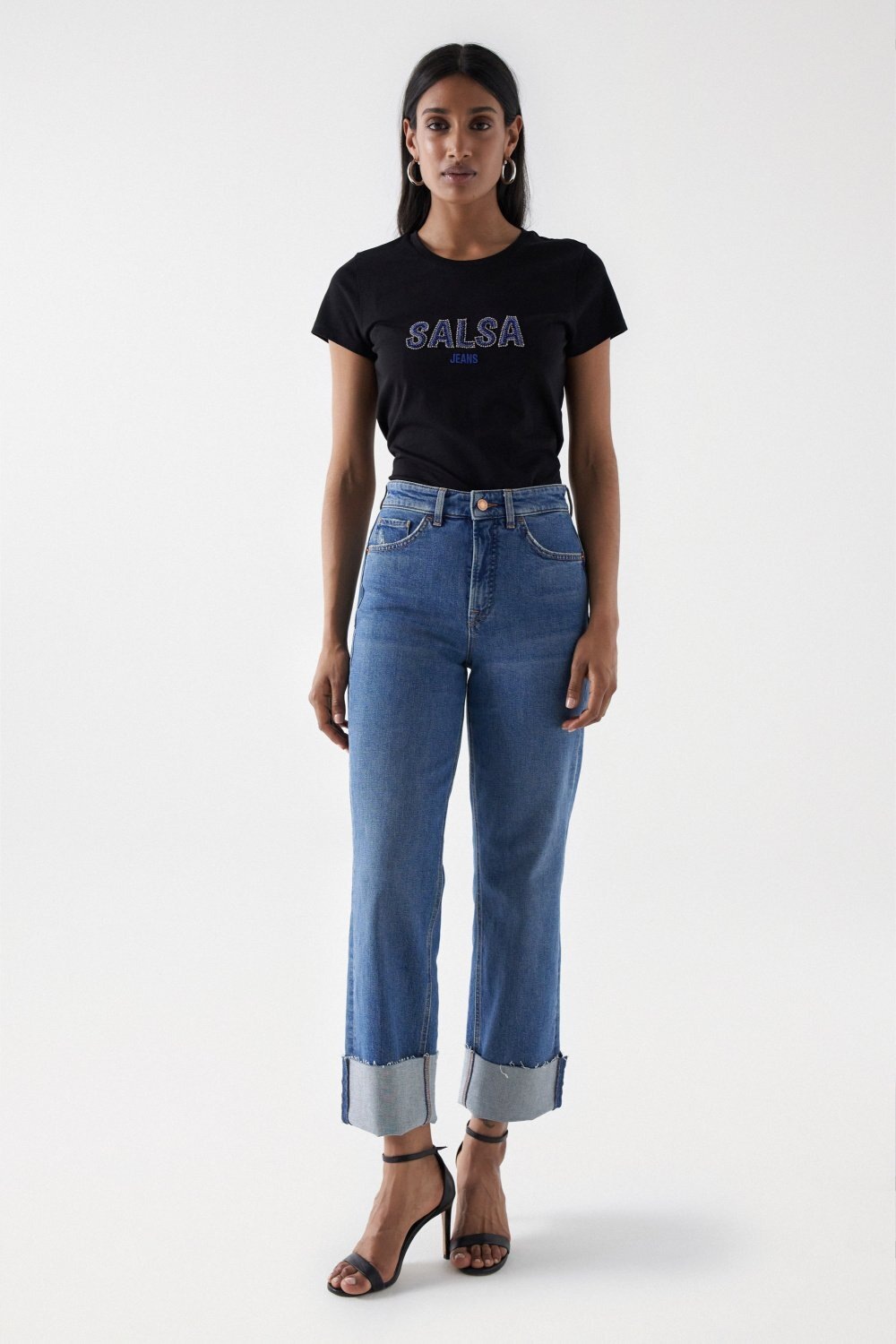 Salsa T-Shirt »Salsa Jeans T-Shirt T-Shirt Institutional Beaded«