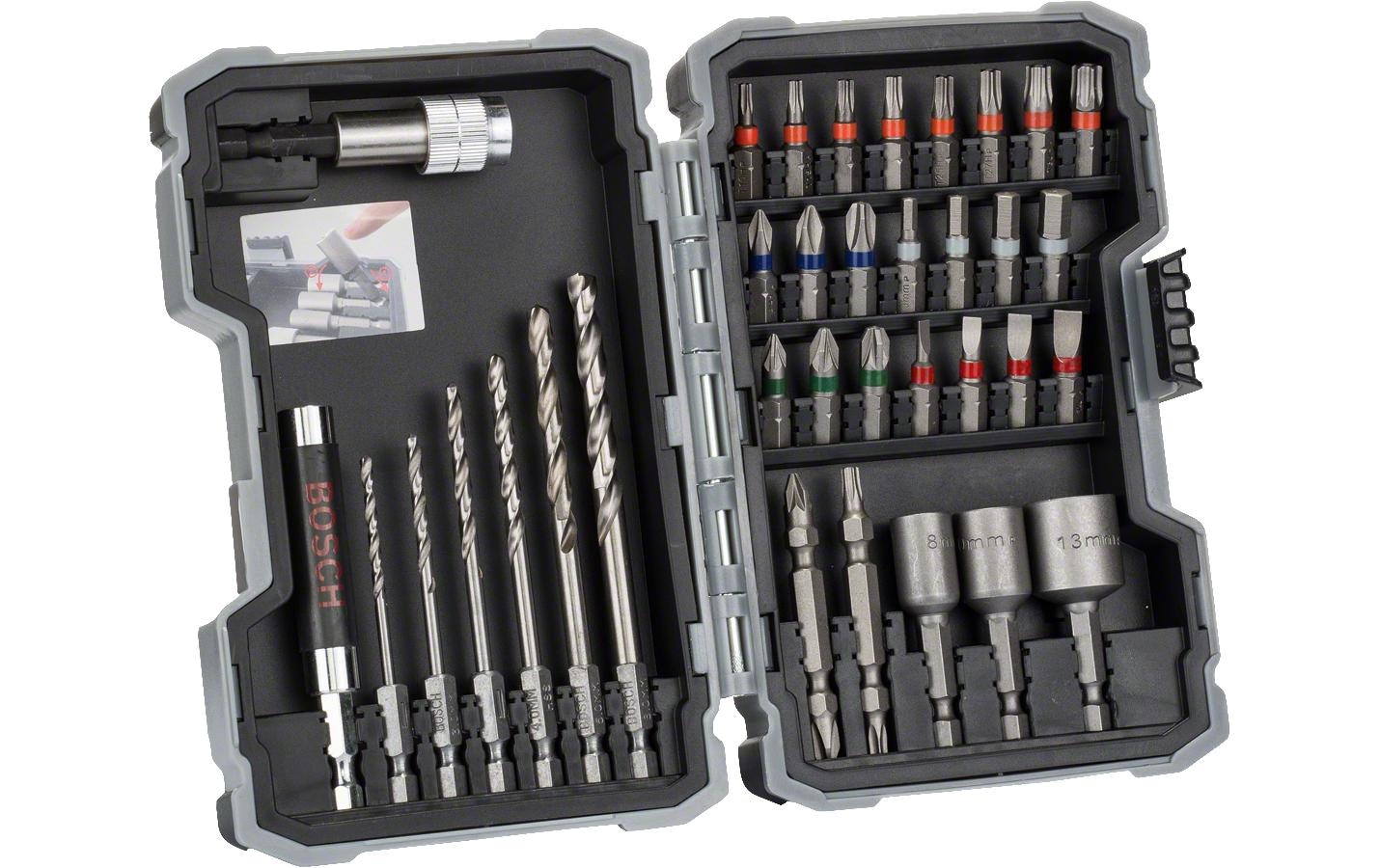 Bosch Professional Bohrer- und Bit-Set, (35 tlg.)