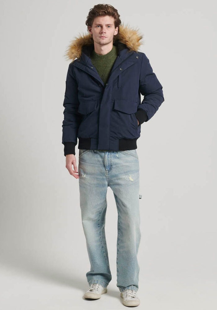 »EVEREST mit shoppen Kapuze Jelmoli-Versand Superdry | PUFFER HOODED Steppjacke online BOMBER«,