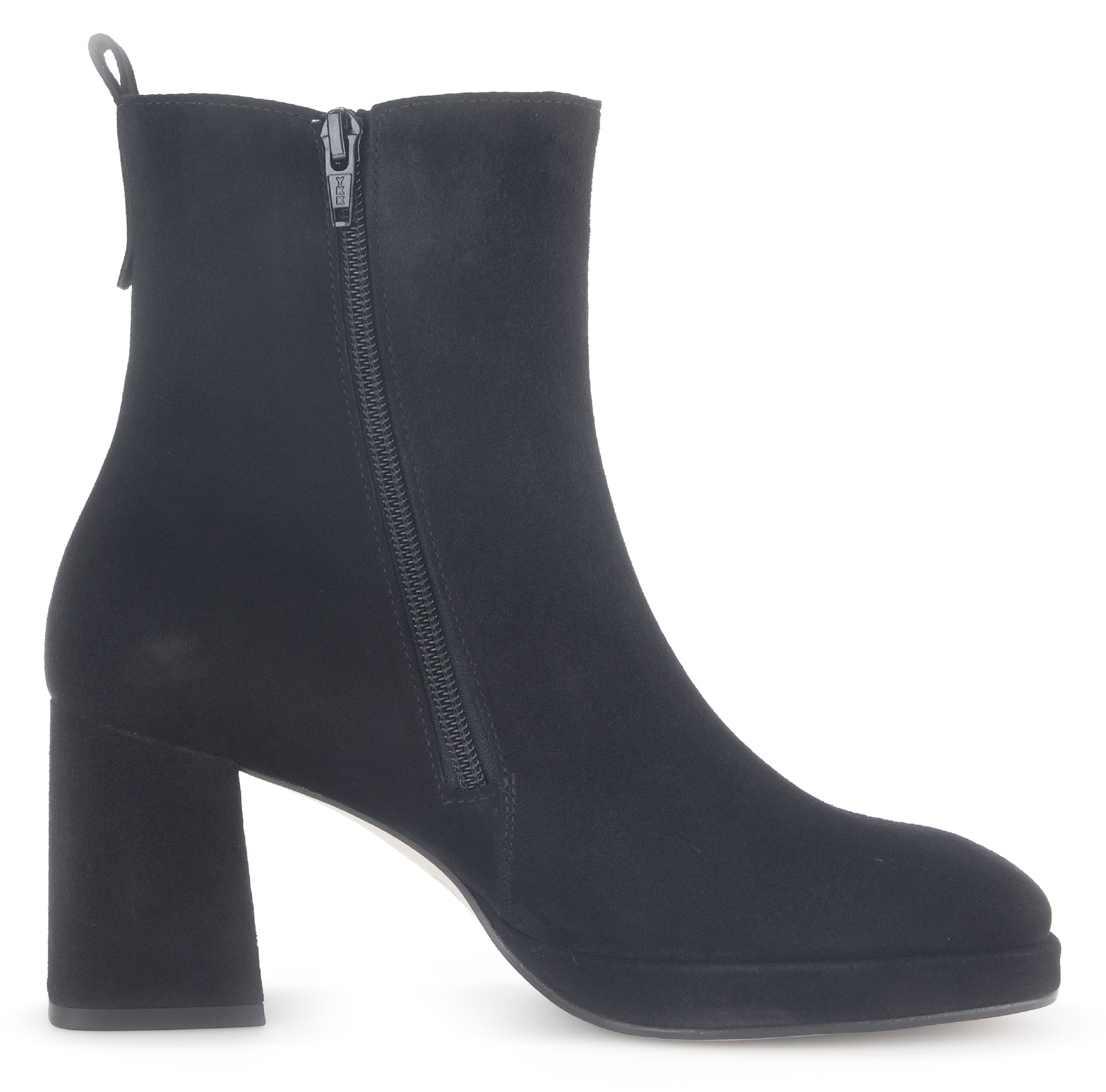 Gabor Stiefelette, Blockabsatz, Ankleboots mit praktischem Innenreissverschluss