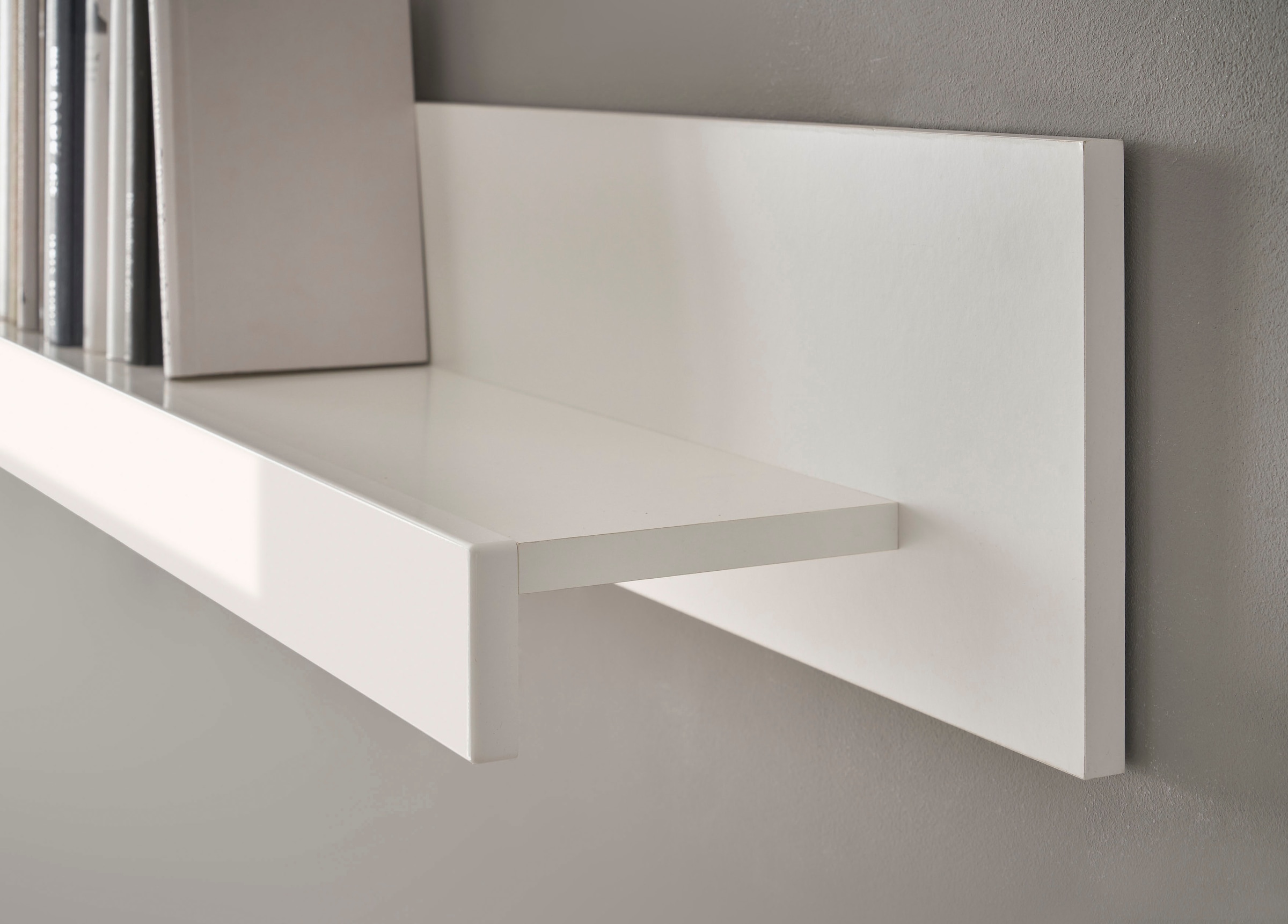 INOSIGN Wandboard »Cantara, modernes Wandregal, Hängeregal mit Ablagefach«, vielseitig einsetzbar, in Eiche Evoke oder weiss erhältlich