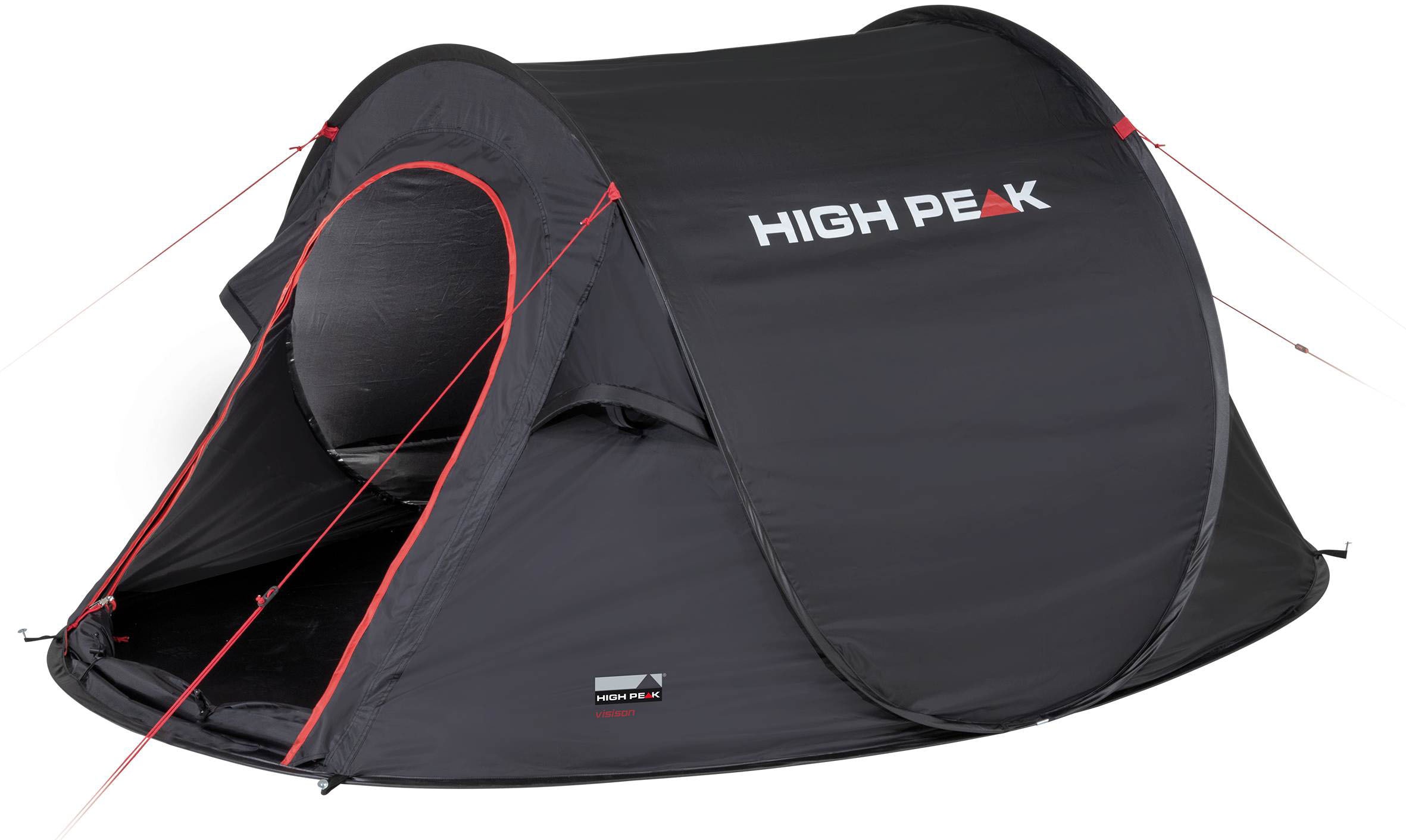 High Peak Wurfzelt »Pop up Zelt Vision 3«, 2 Personen, (mit Transporttasche)