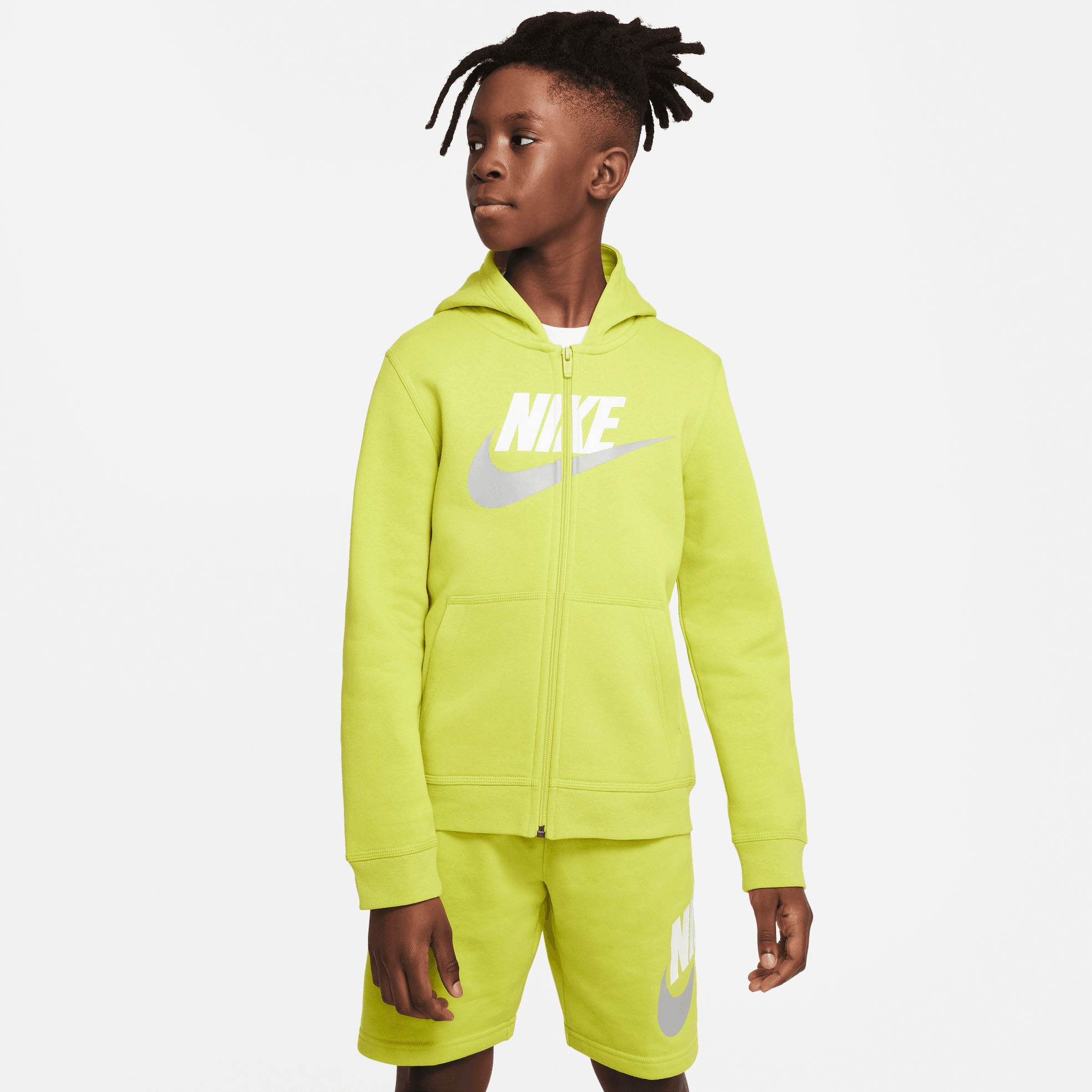 ✵ Nike Sportswear Kapuzensweatjacke »Club Fleece Big Kids' (Boys') Full-Zip  Hoodie« günstig kaufen | Jelmoli-Versand