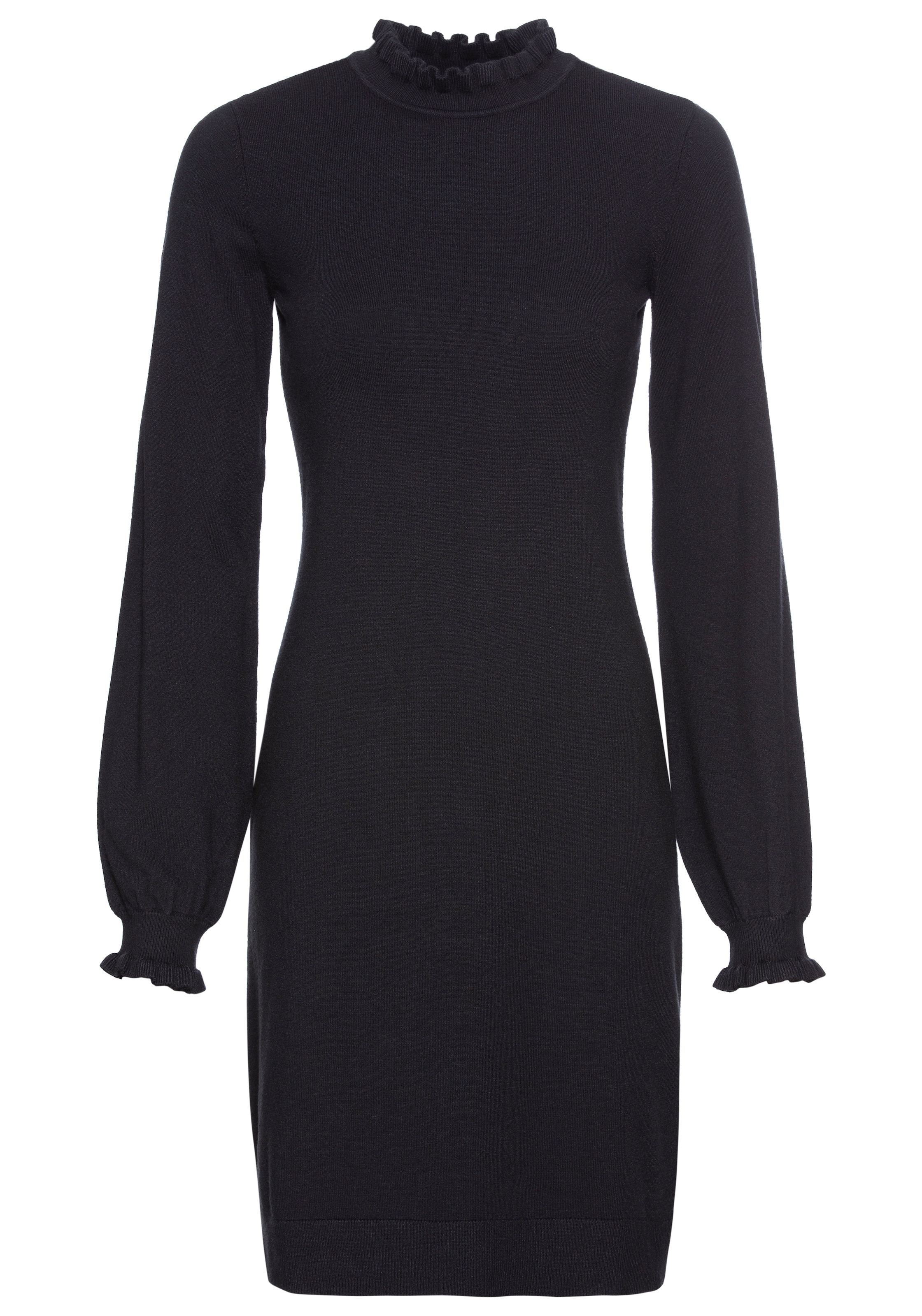 Laura Scott Strickkleid, festlich, lang, feminin und figurbetont, aus Viskosemischung