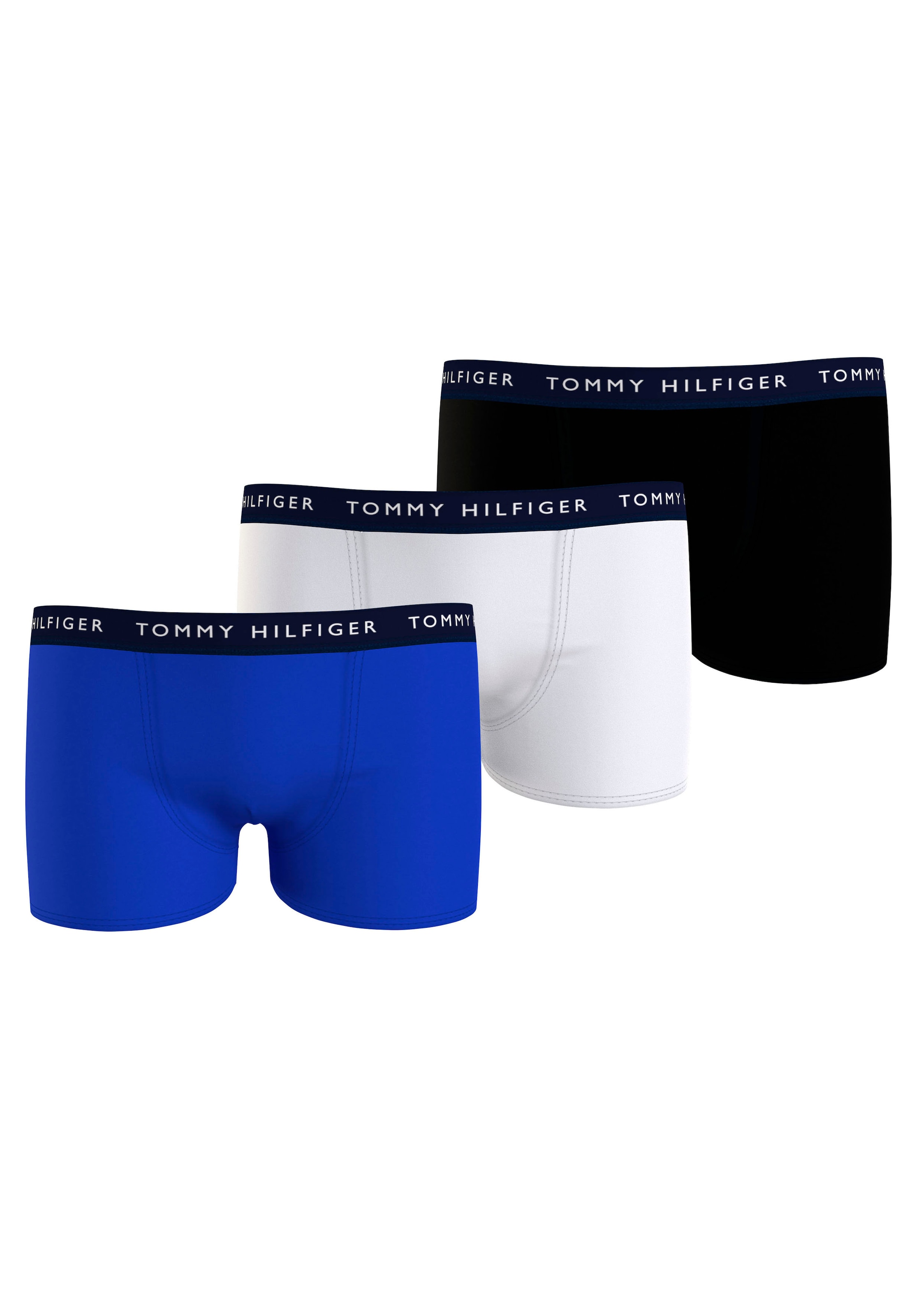 ❤ Tommy Hilfiger Underwear Trunk »3P TRUNK«, (Packung, 3er-Pack), mit Logo- Taillenbund entdecken im Jelmoli-Online Shop