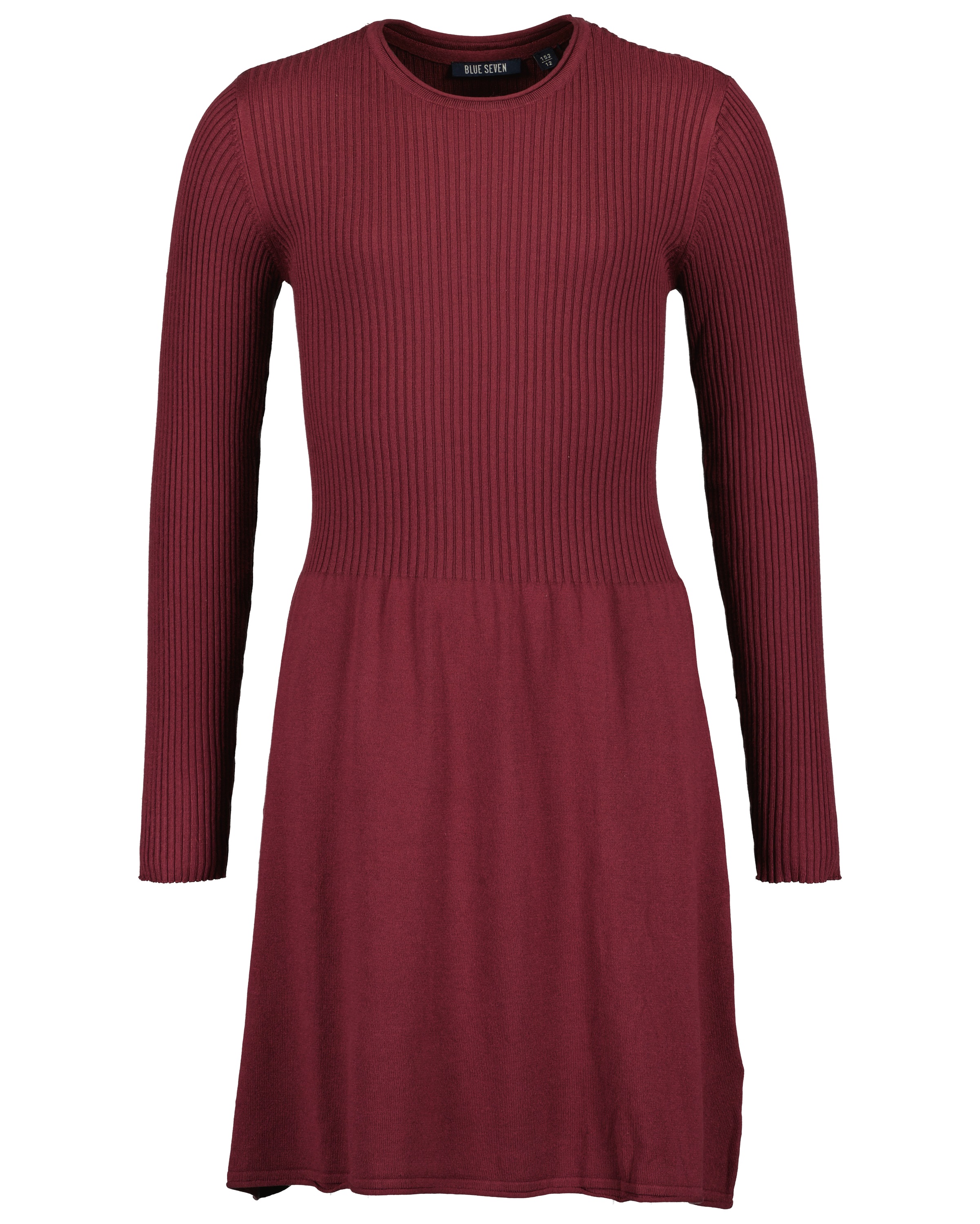 Blue Seven Strickkleid in tollem Rippstrick mit hohem Viskoseanteil