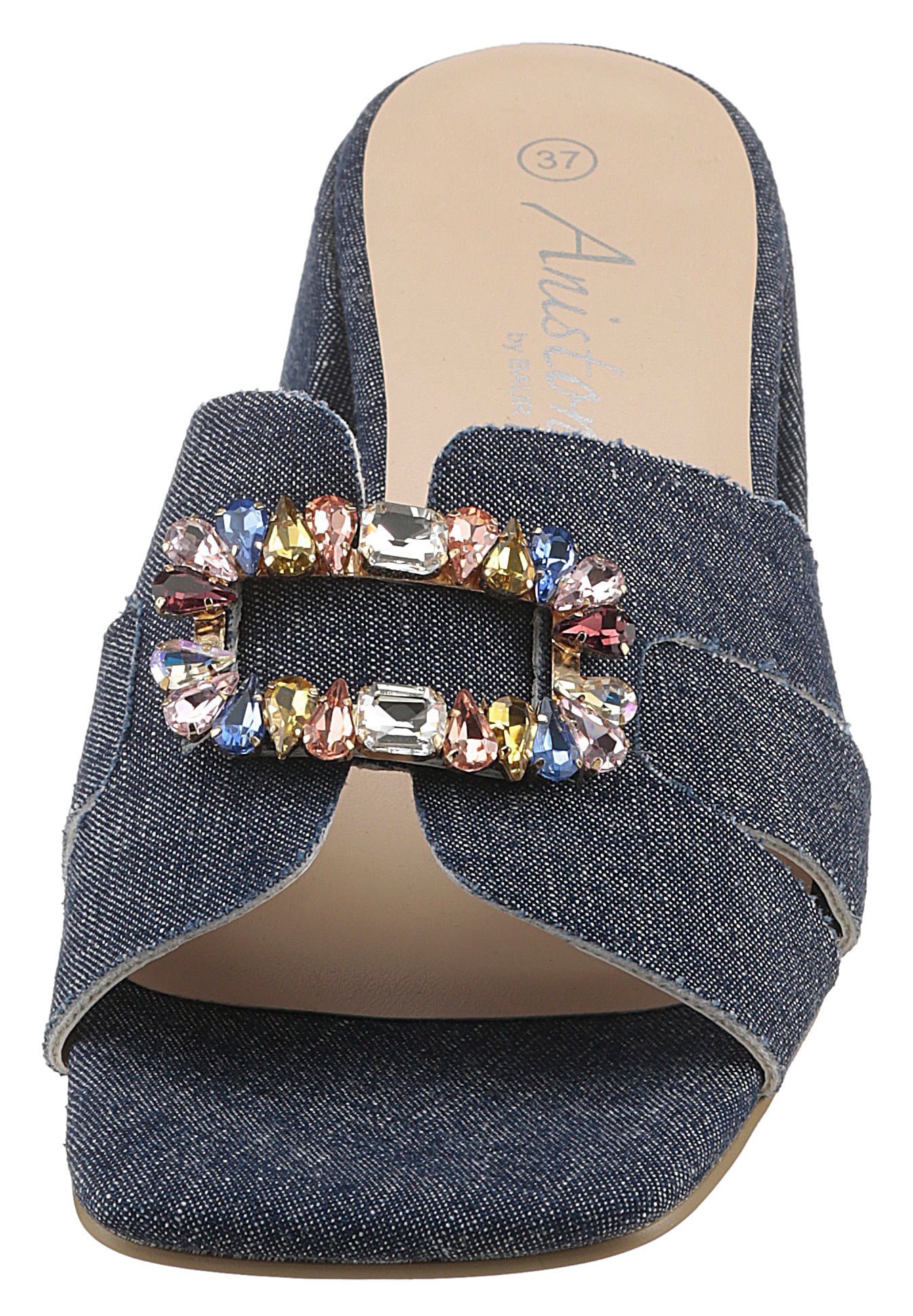 Aniston SHOES Pantolette, Sommerschuh, Festtagsschuh, Blockabsatz - NEUE KOLLEKTION
