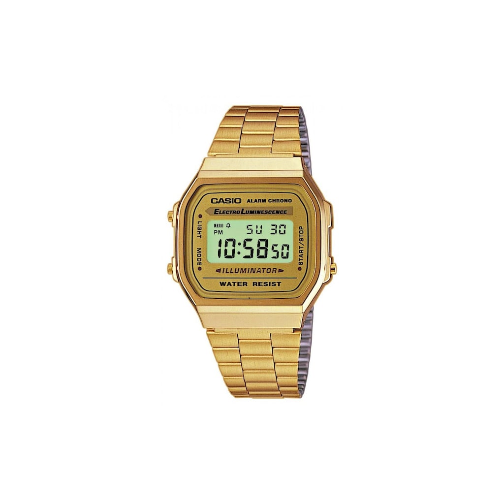 CASIO Watch »Armbanduhr Collection Retro A168WG-9EF«