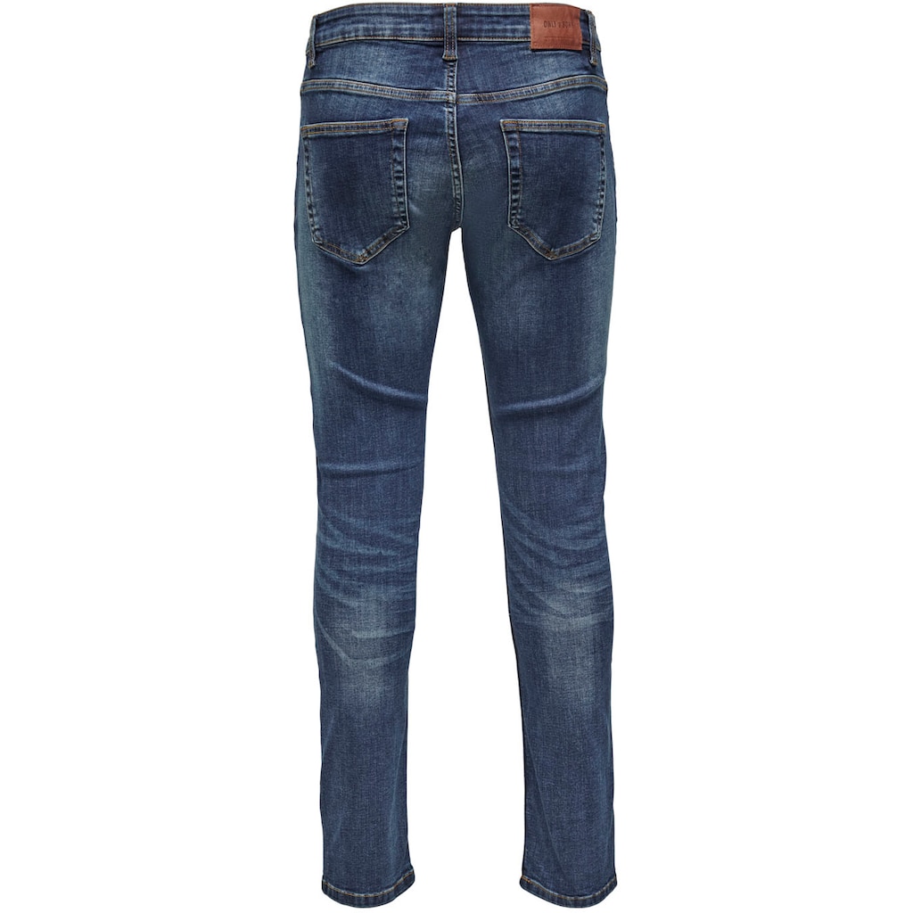 ONLY & SONS Regular-fit-Jeans »WEFT«