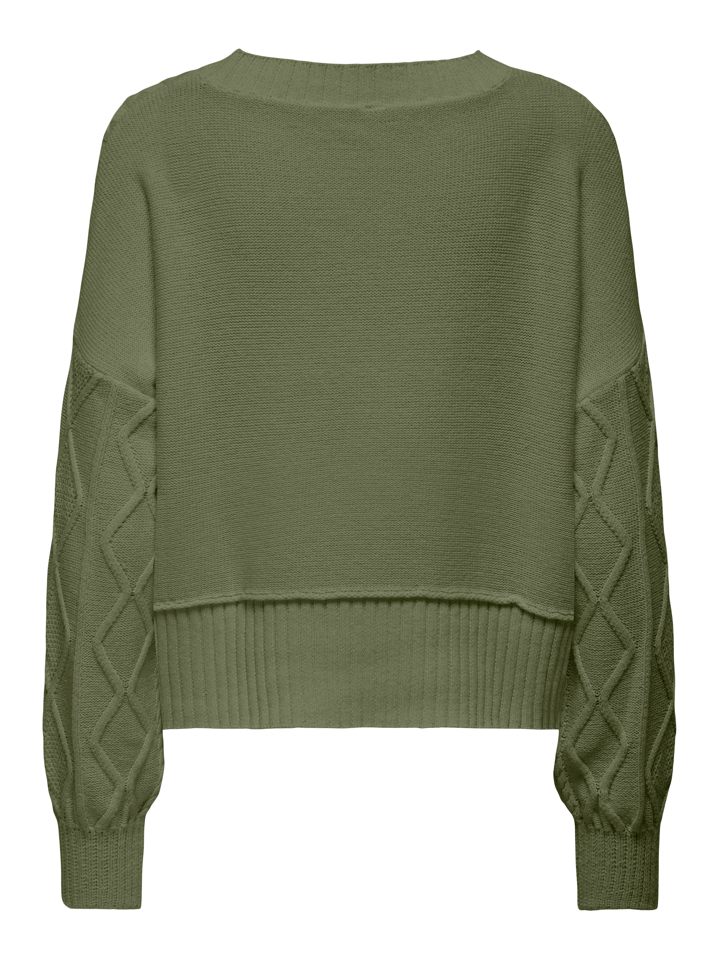 ONLY Strickpullover »ONLKAYA LIFE LS LOOSE CABLE ONECK CC KNT«