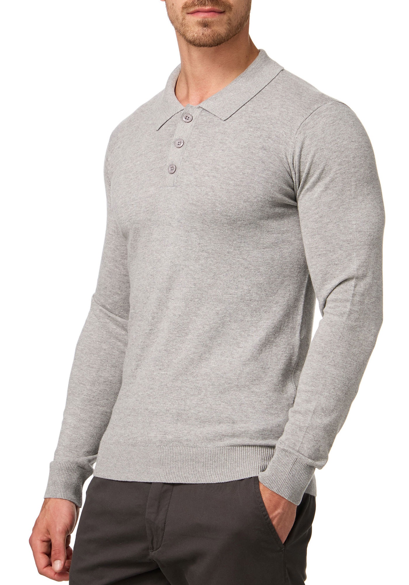 Indicode Polokragenpullover »INBarner«