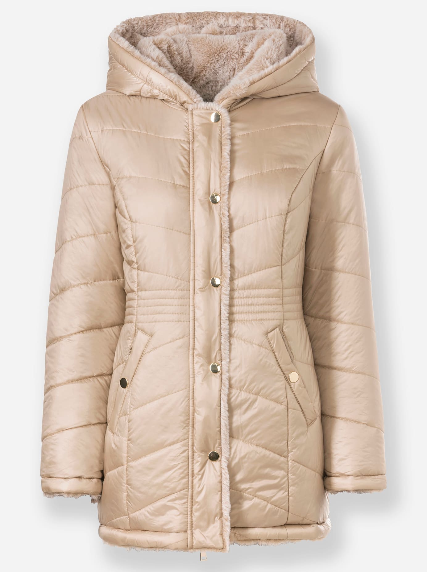 heine Wendejacke, mit Kapuze