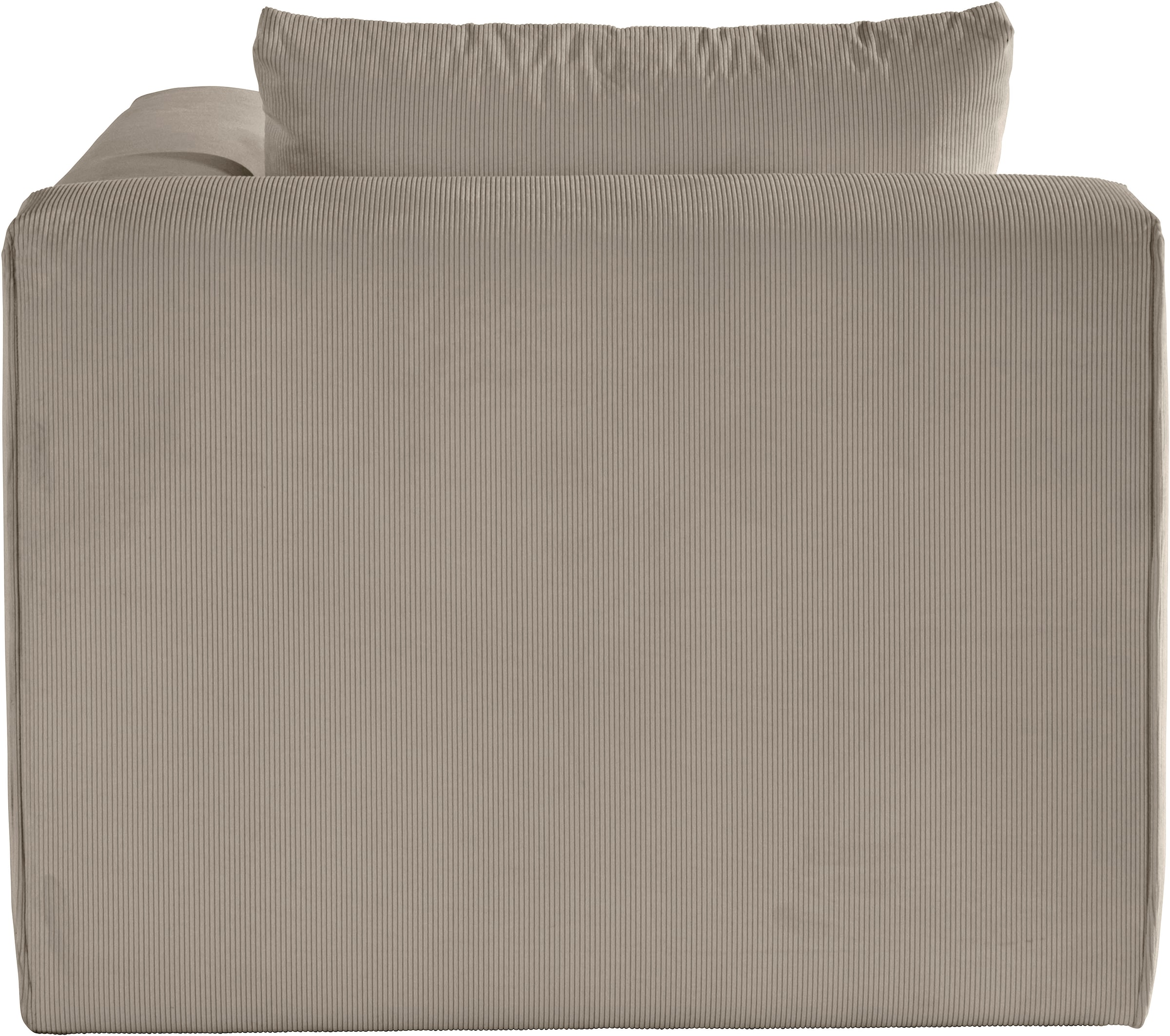 Home affaire Sofa-Eckelement »Comfine«, Modul-Ecke zur indiviuellen Zusammenstellung, in 3 Bezugsvarianten