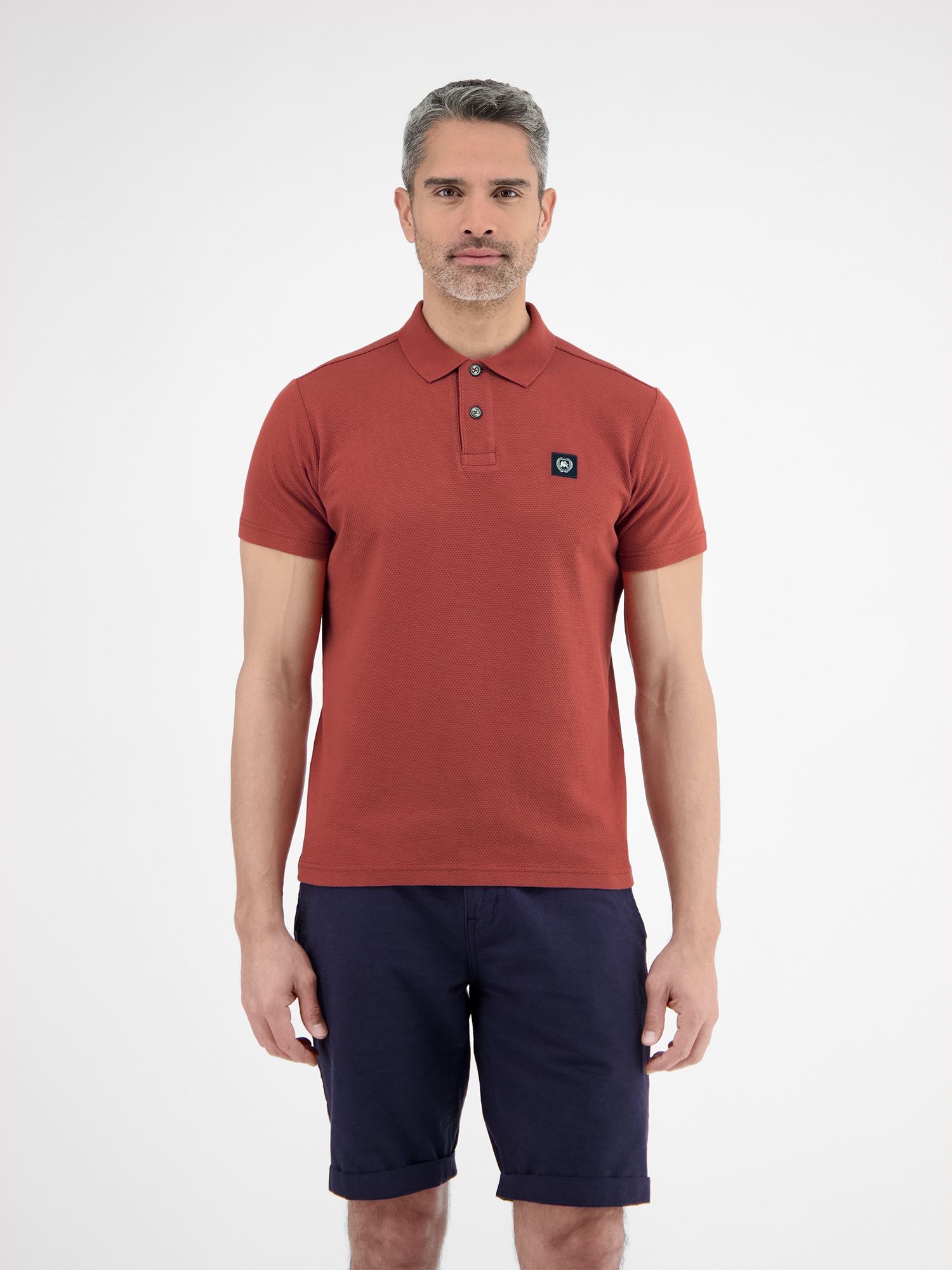 LERROS Poloshirt »LERROS Poloshirt in weicher Waffelpiquéqualität«