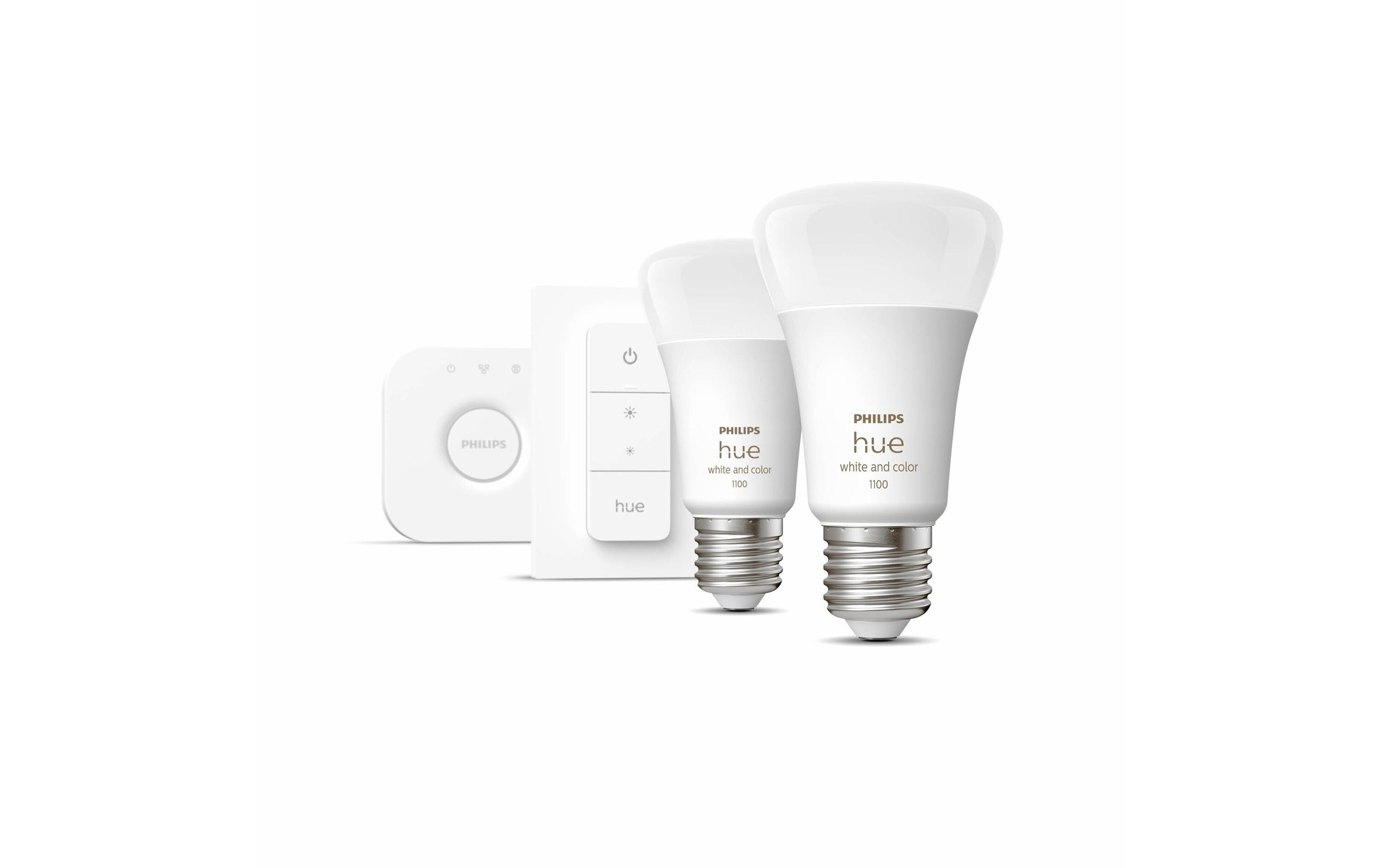 Philips Hue Spezialleuchtmittel »White & Color«, E27, Neutralweiss-Tageslichtweiss-Kaltweiss-Warmweiss