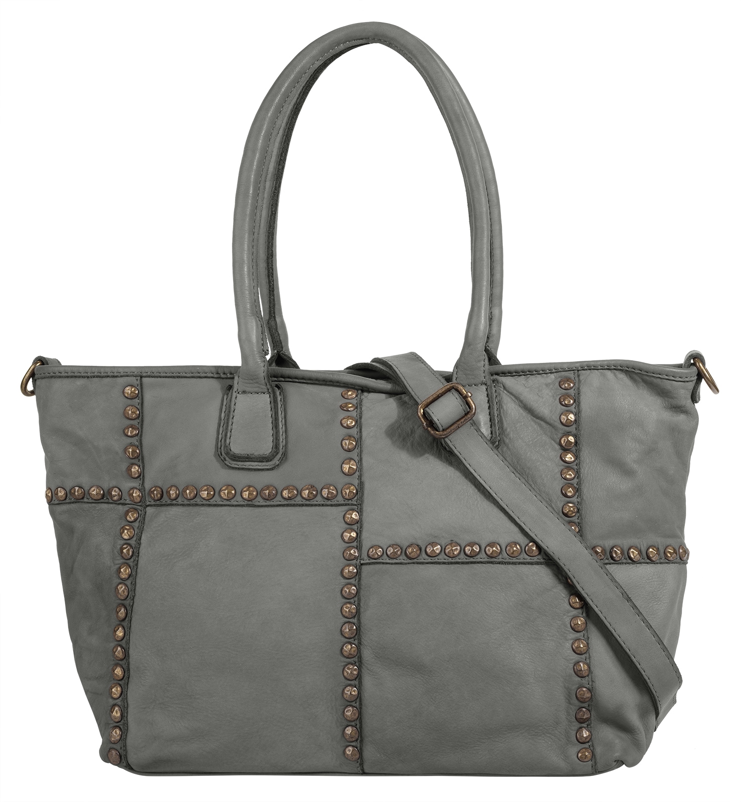 Shopper, echt Leder, Made in Italy