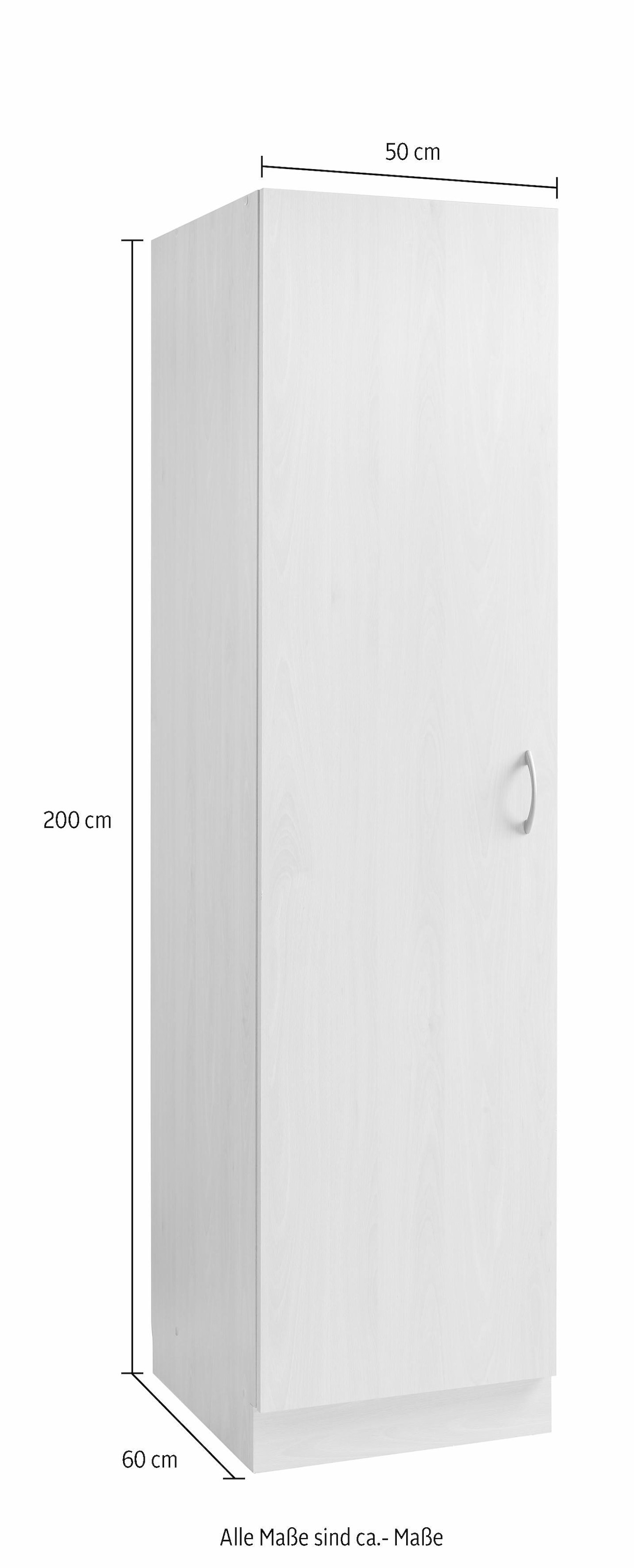 wiho Küchen Seitenschrank »Kiel«, 50 online cm | cm Jelmoli-Versand Höhe kaufen 200 breit