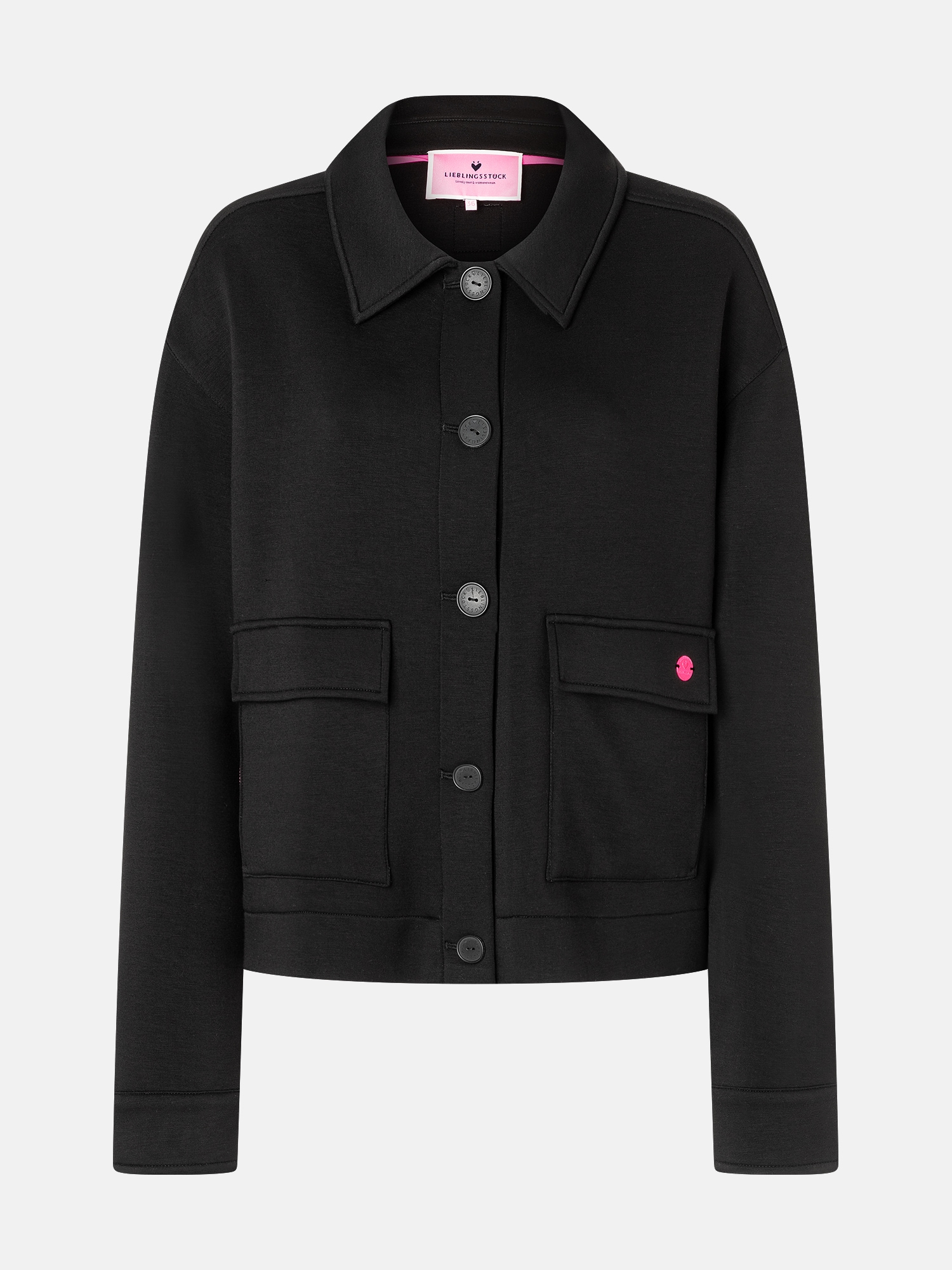 Lieblingsstück Hemdjacke »Mic«, gerade geschnitten, mit Knopfleiste
