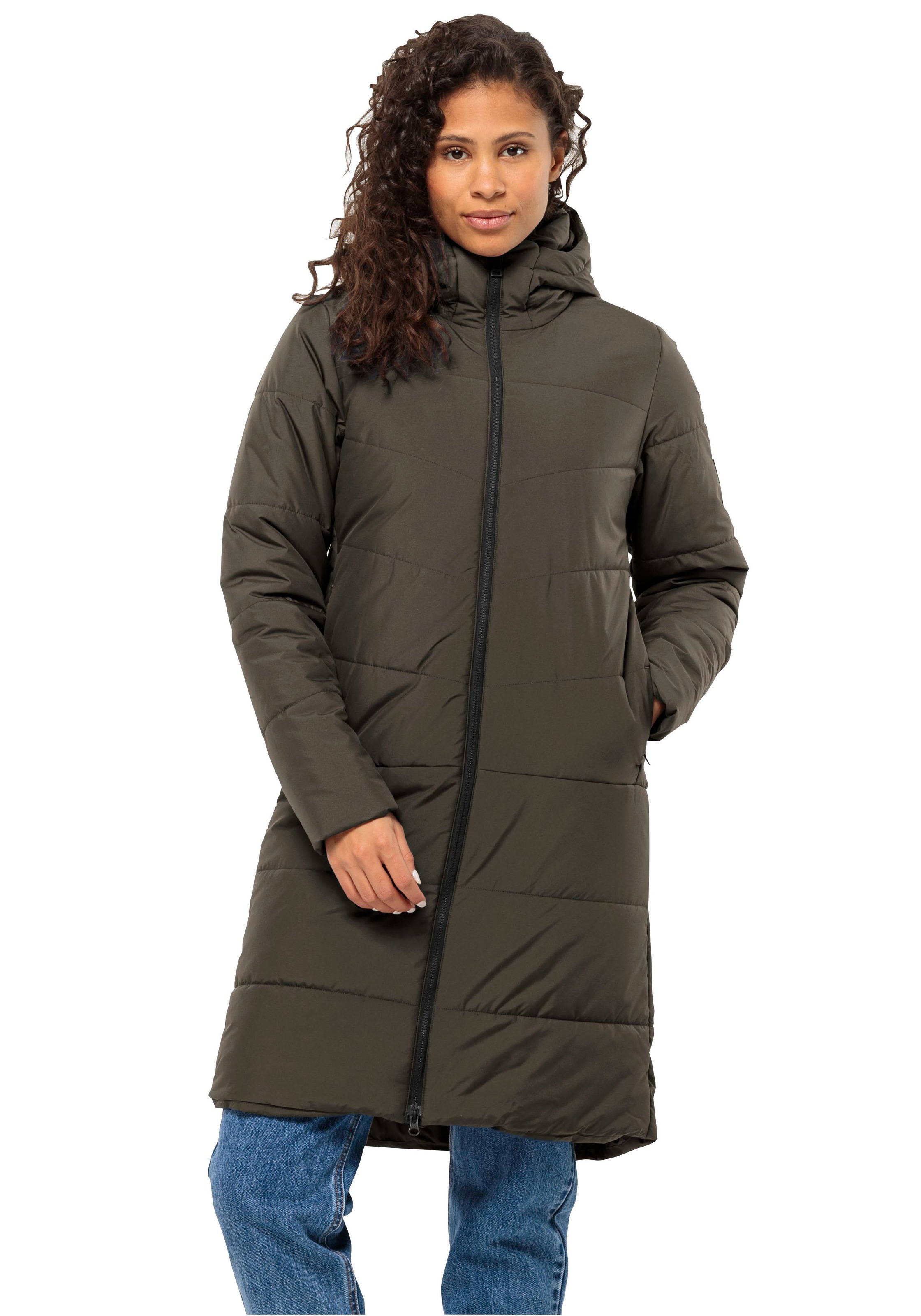Jack Wolfskin Steppmantel »DEUTZER« Wärmend, winddicht, Übergangsjacke