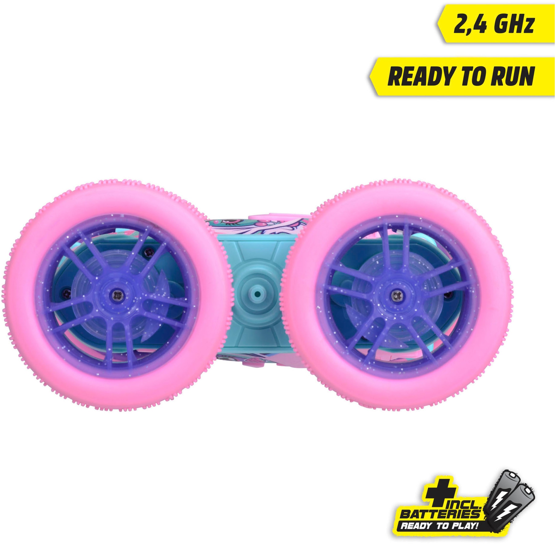 Dickie Toys RC-Auto »RC Berry Shaker, 2,4 GHz«, mit Rotations- u. Flip-Funktion