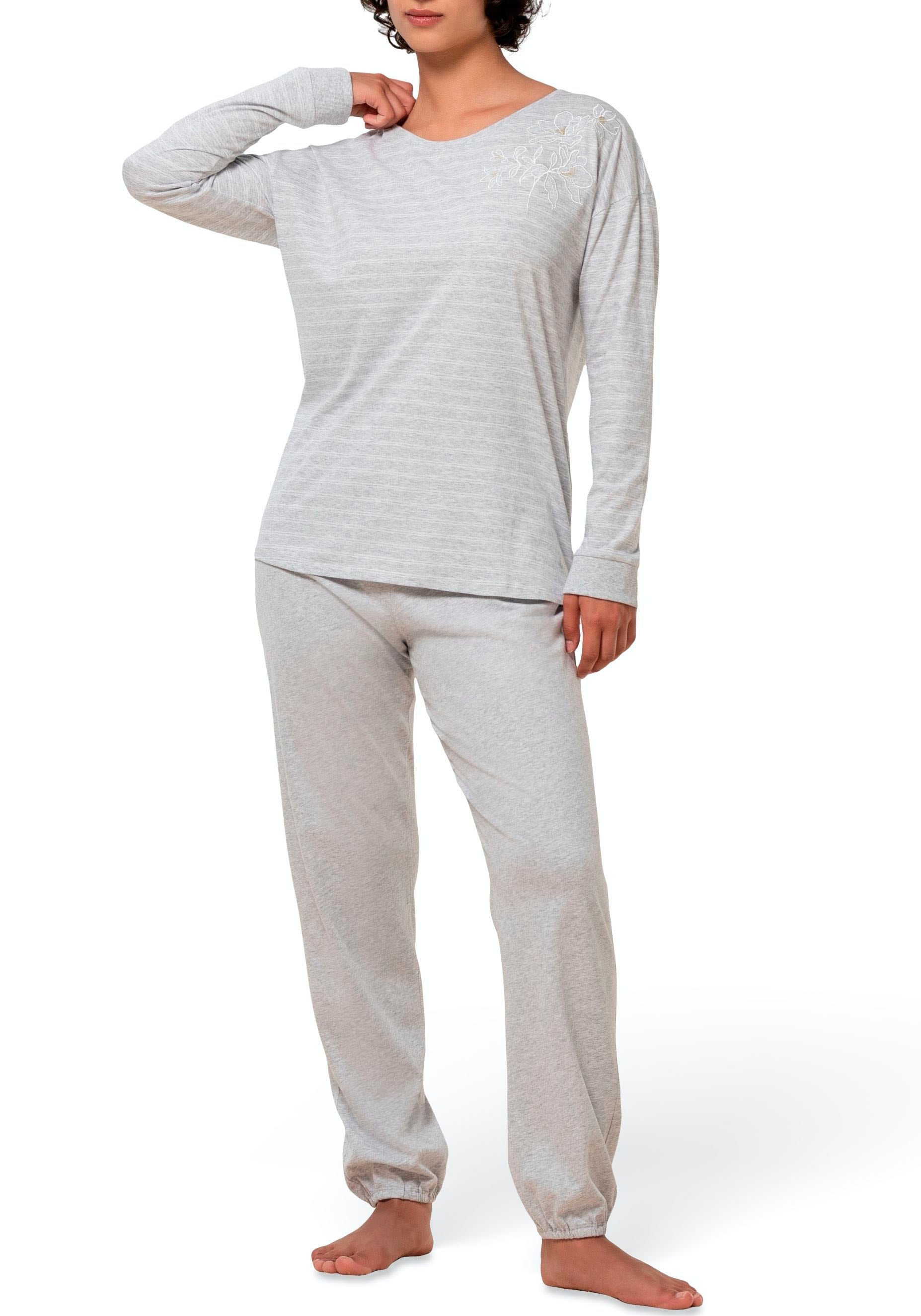 tlg.), Schweiz Damen-Schlafanzug, Pyjama, bei shoppen online (2 Triumph gestreift Jelmoli-Versand