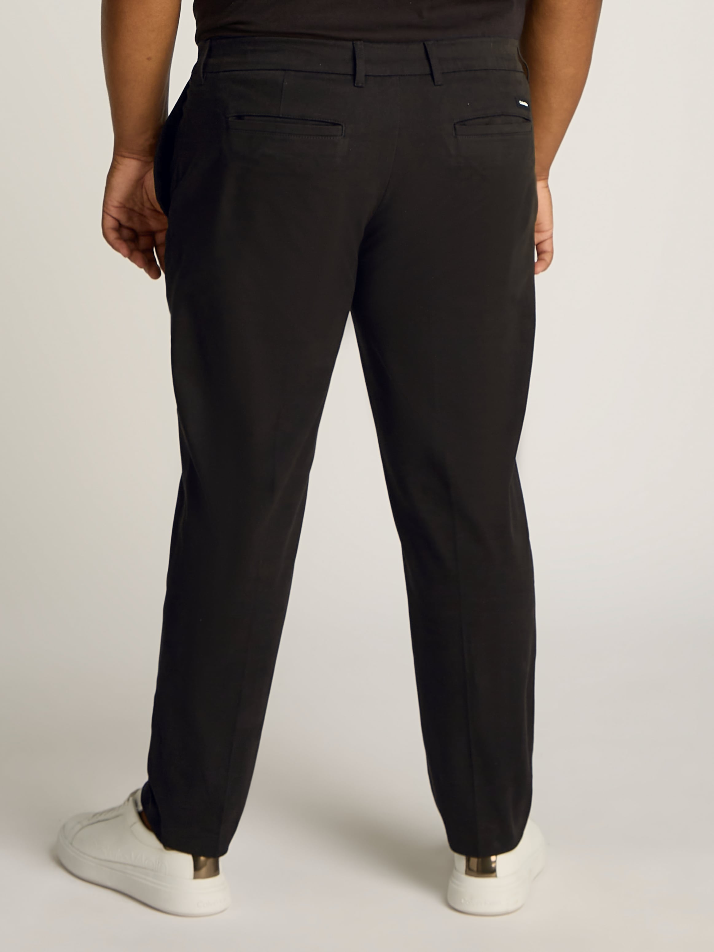 Calvin Klein Big&Tall Bügelfaltenhose »BT_MODERN TWILL TAPERED PLEAT«, in grossen Grössen mit Markenlabel
