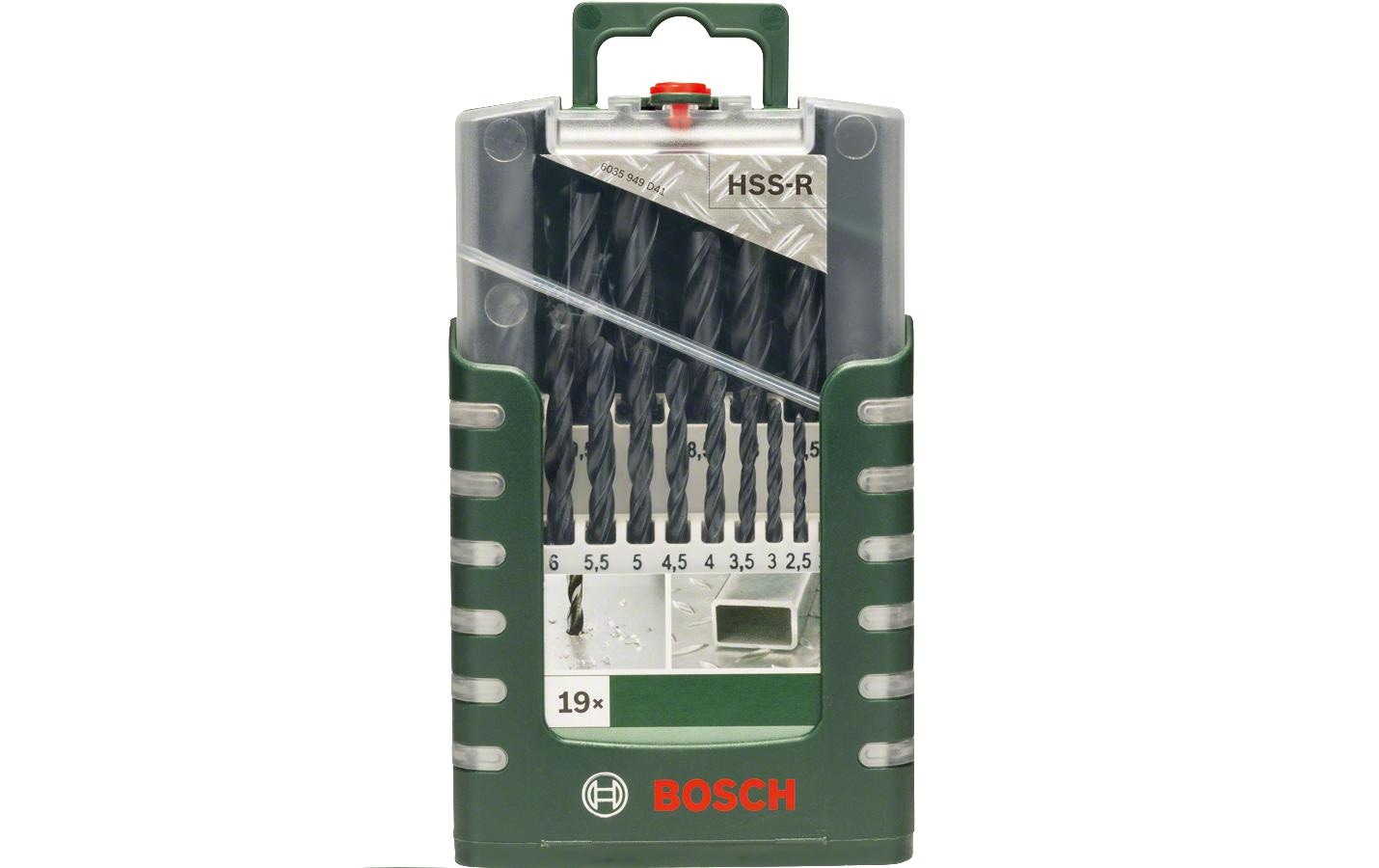 BOSCH Metallbohrer »HSSR«, (19 tlg.)