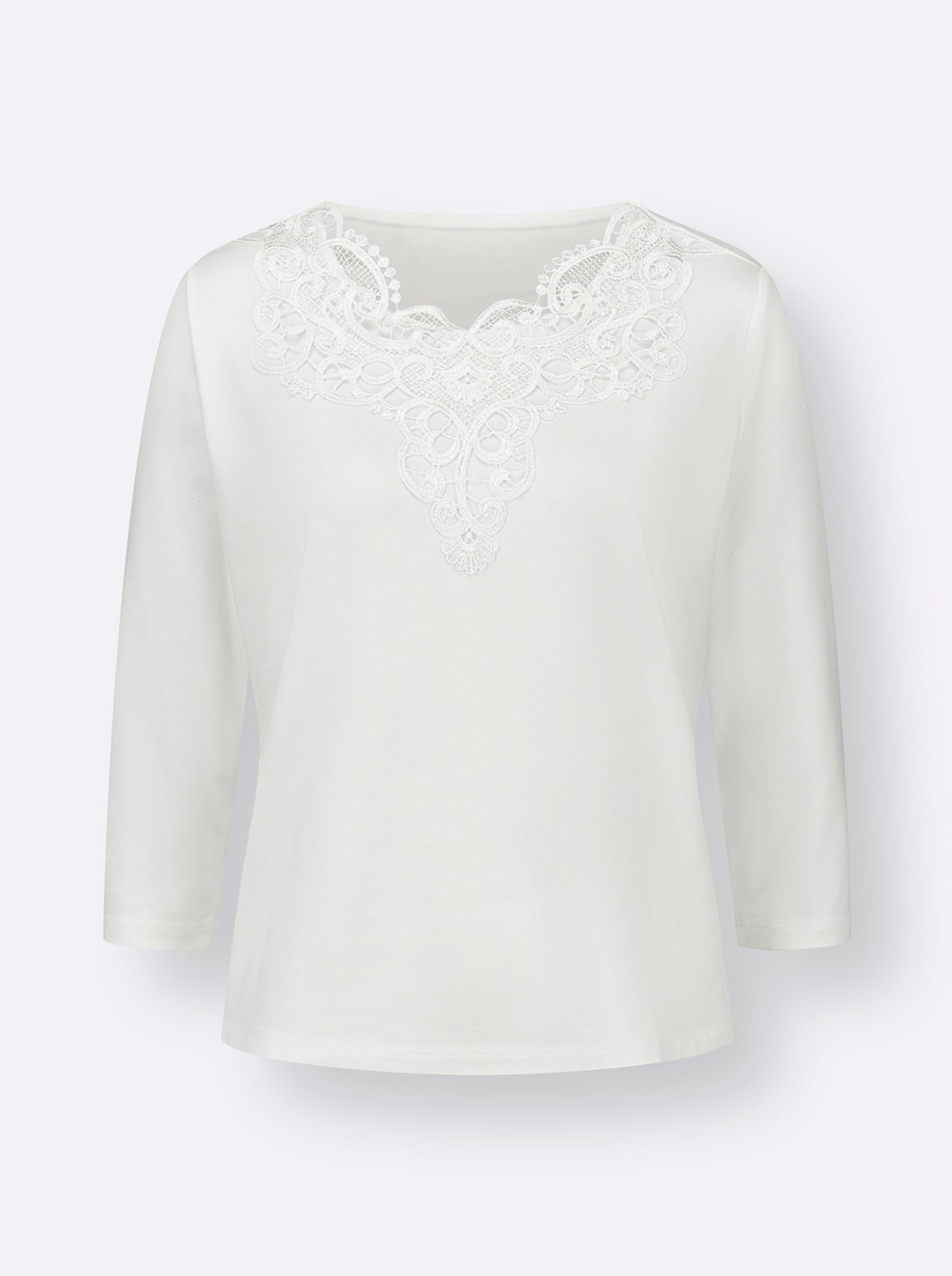 creation L Spitzenshirt »Lyocell-Shirt«, (1 tlg.)