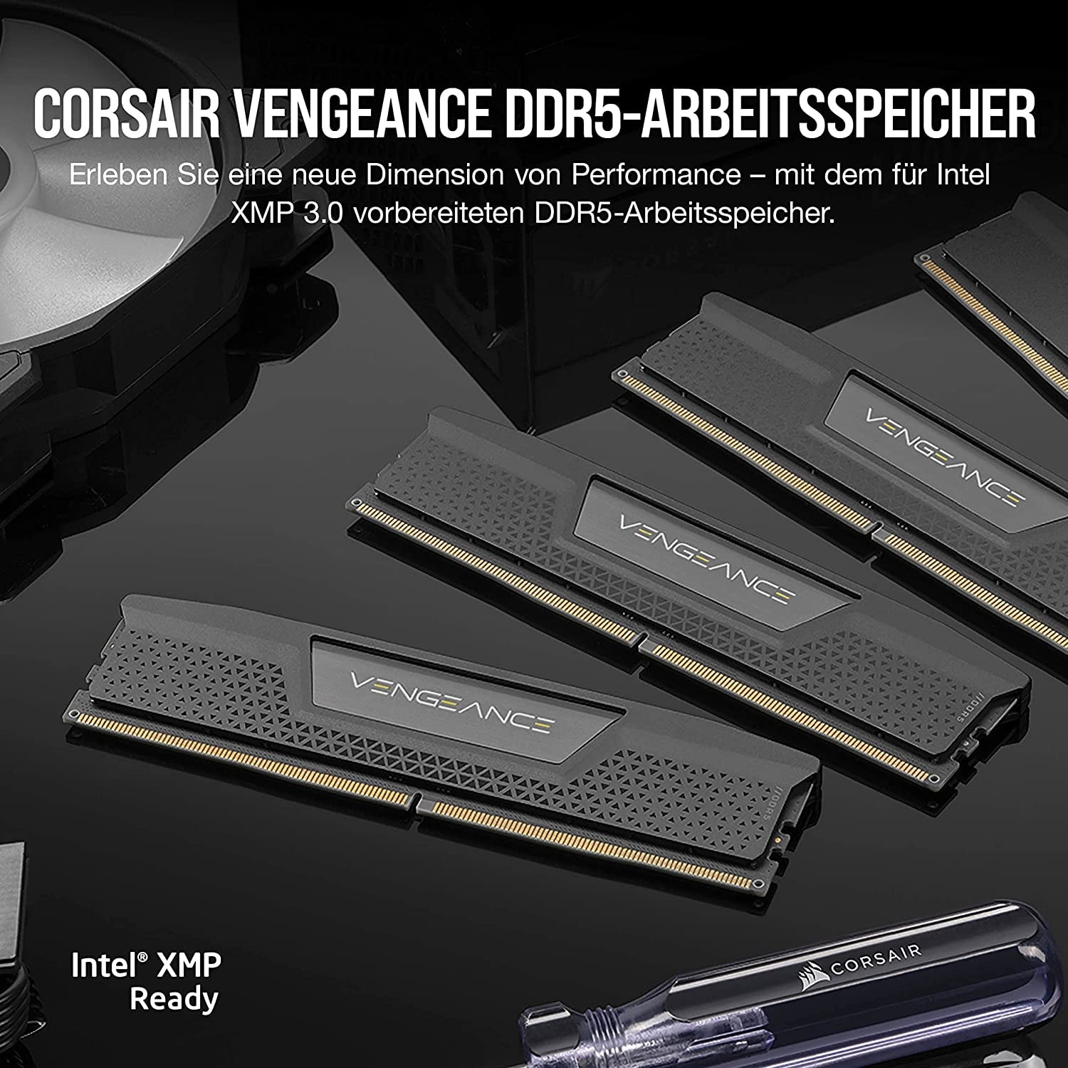 Corsair Arbeitsspeicher »Vengeance DDR5 4800MHz 32GB (2x16GB)«